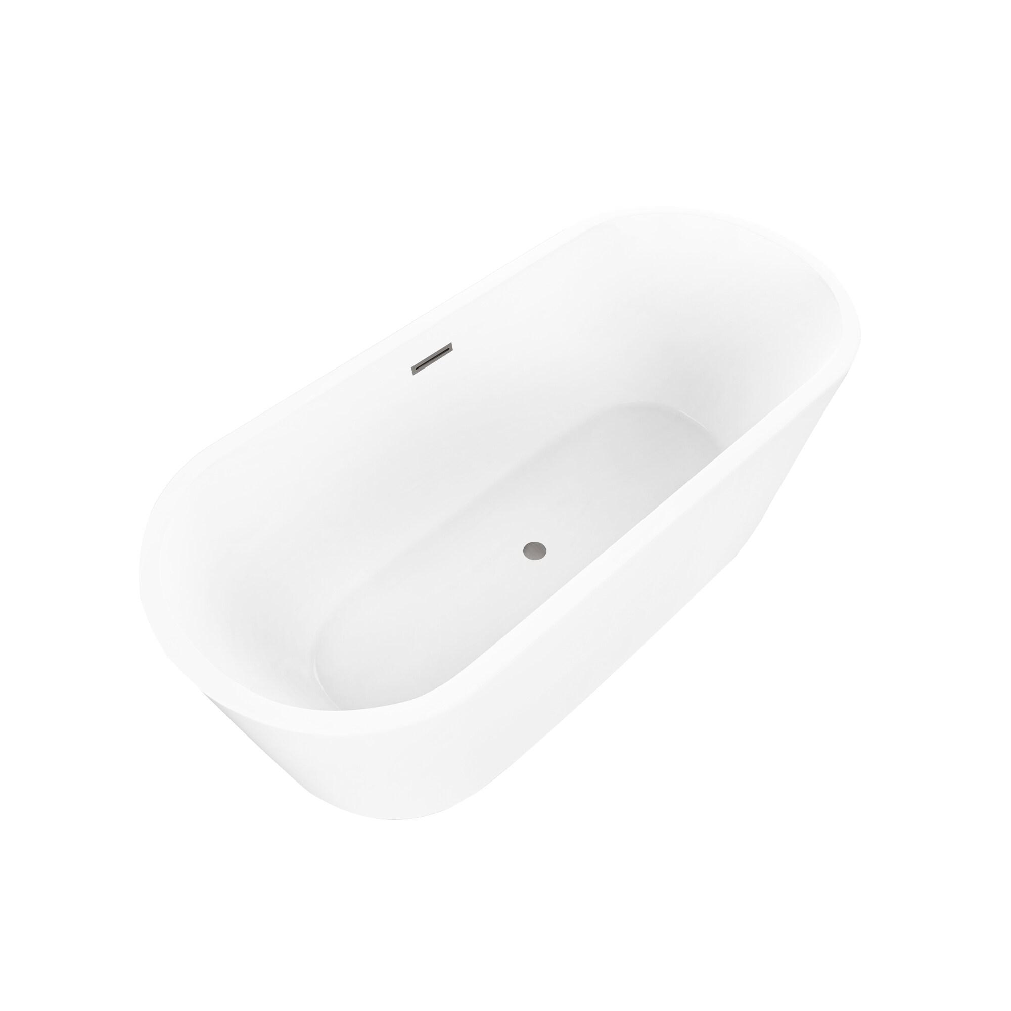 Freestanding Soaking Acrylic Bathtub