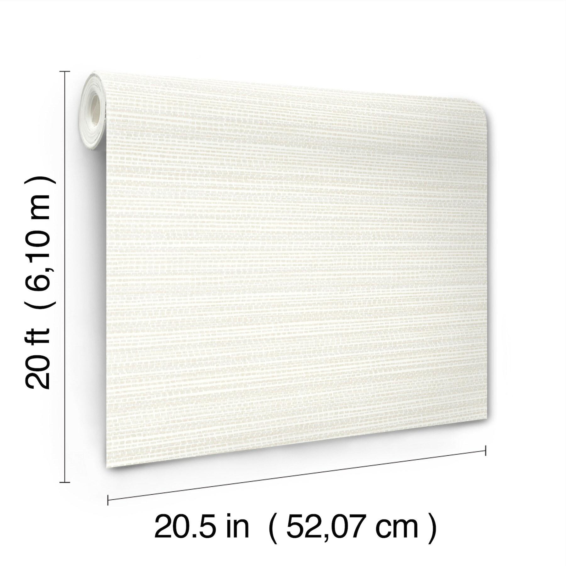 Tick Mark Texture Peel & Stick Wallpaper