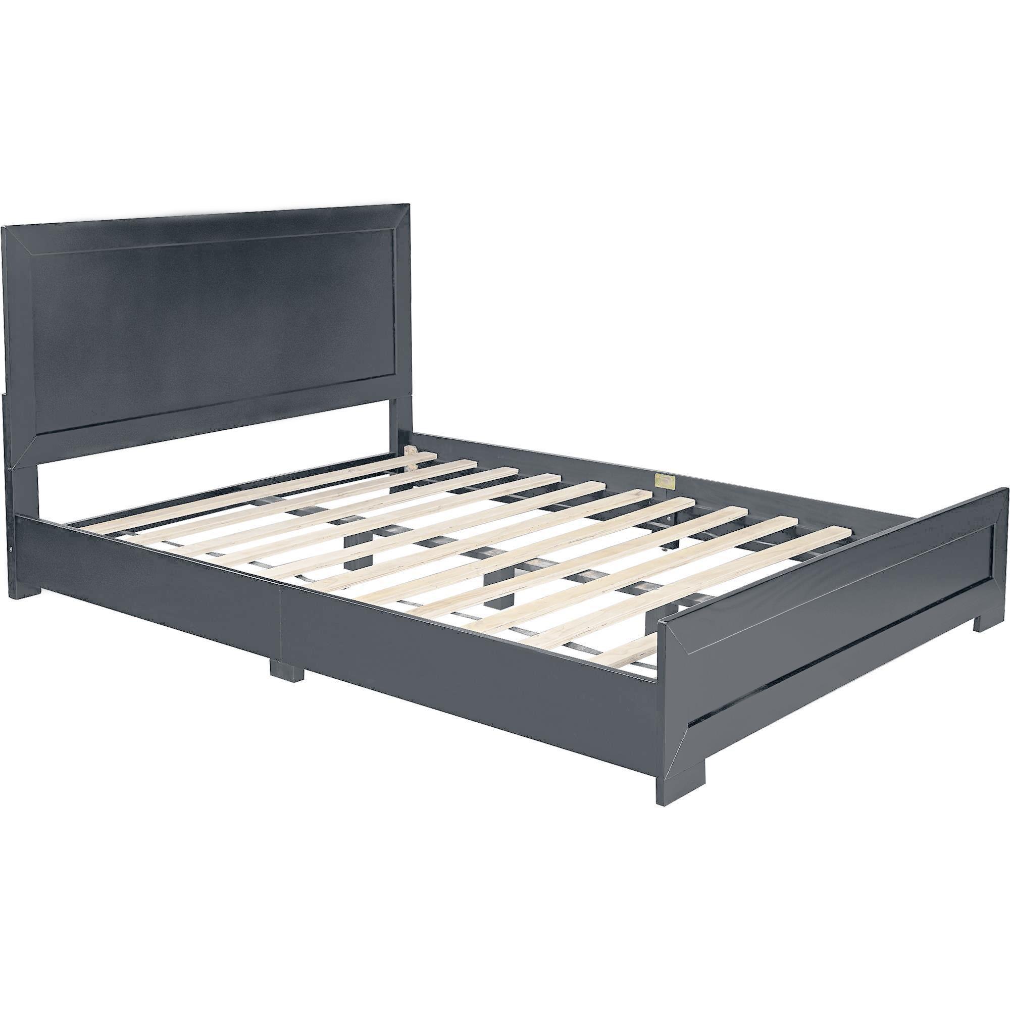 Trent Wood Low Profile Platform Bed