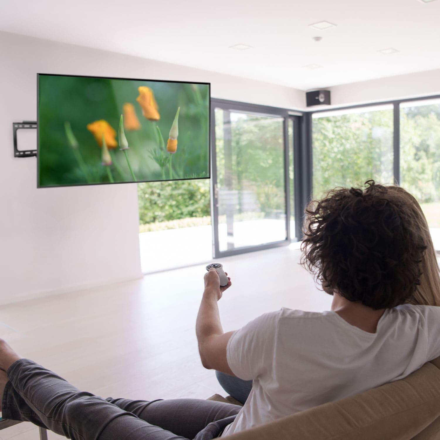 Promounts ProMounts Premium Articulating / Full Motion TV Wall Mount for 37" to 92" TVs, Holds Up to 88lbs