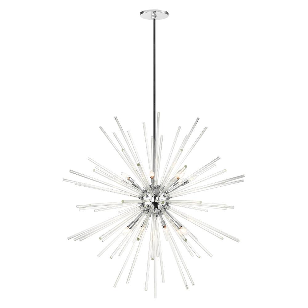 Livex Lighting Utopia 16 - Light Chandelier in  Polished Chrome