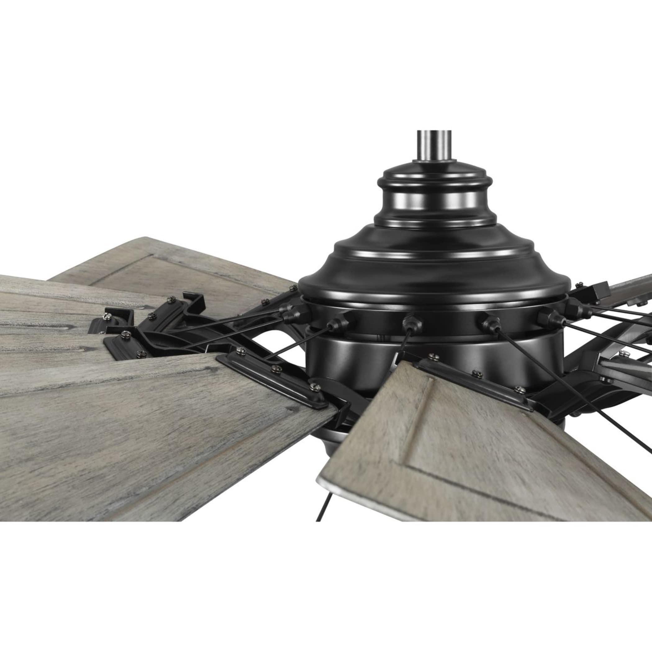 Progress Lighting - Springer II - 12 Blade Ceiling Fan In Farmhouse Style-16.26