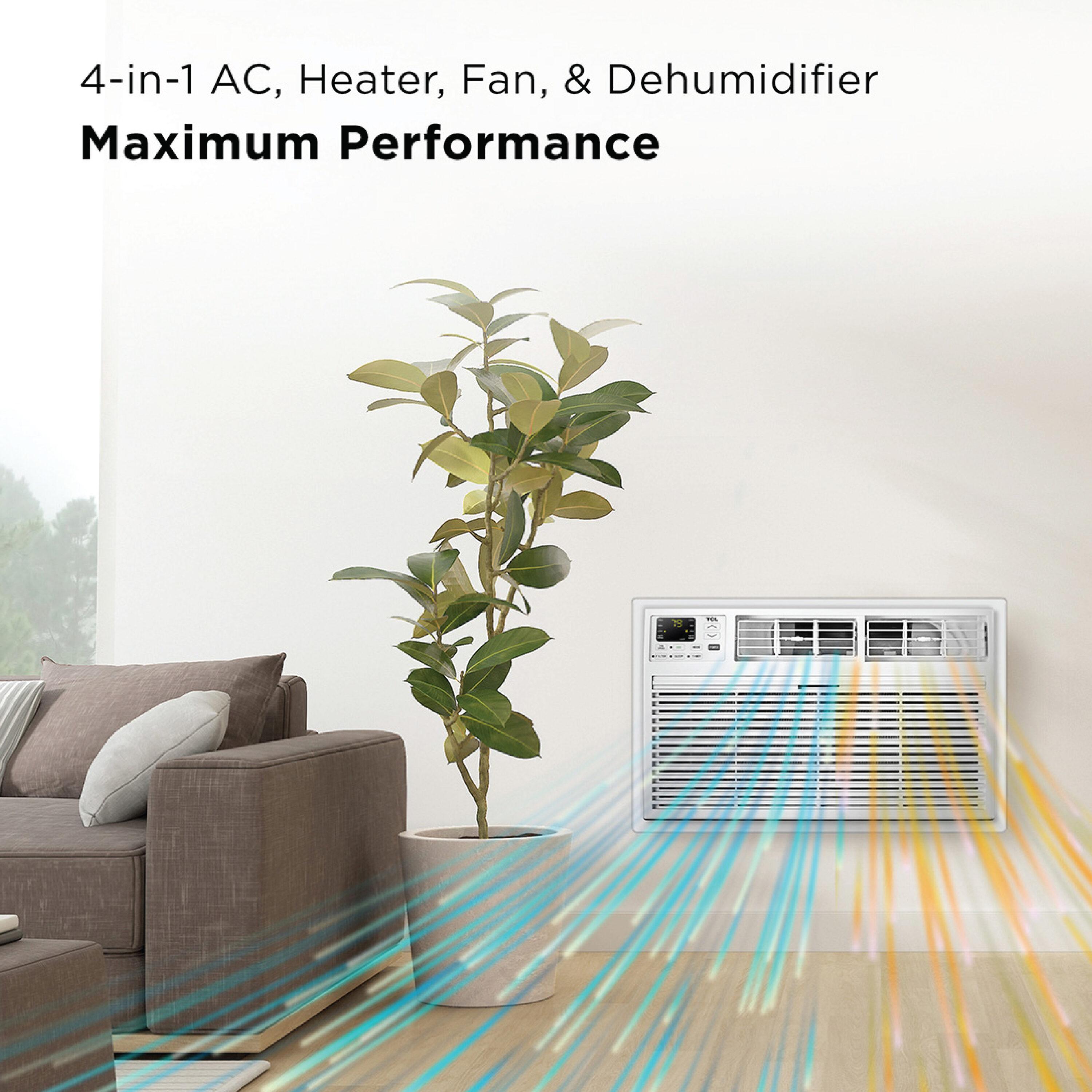 TCL TCL 8,000 BTU Smart Through-the-Wall Air Conditioner with Heat