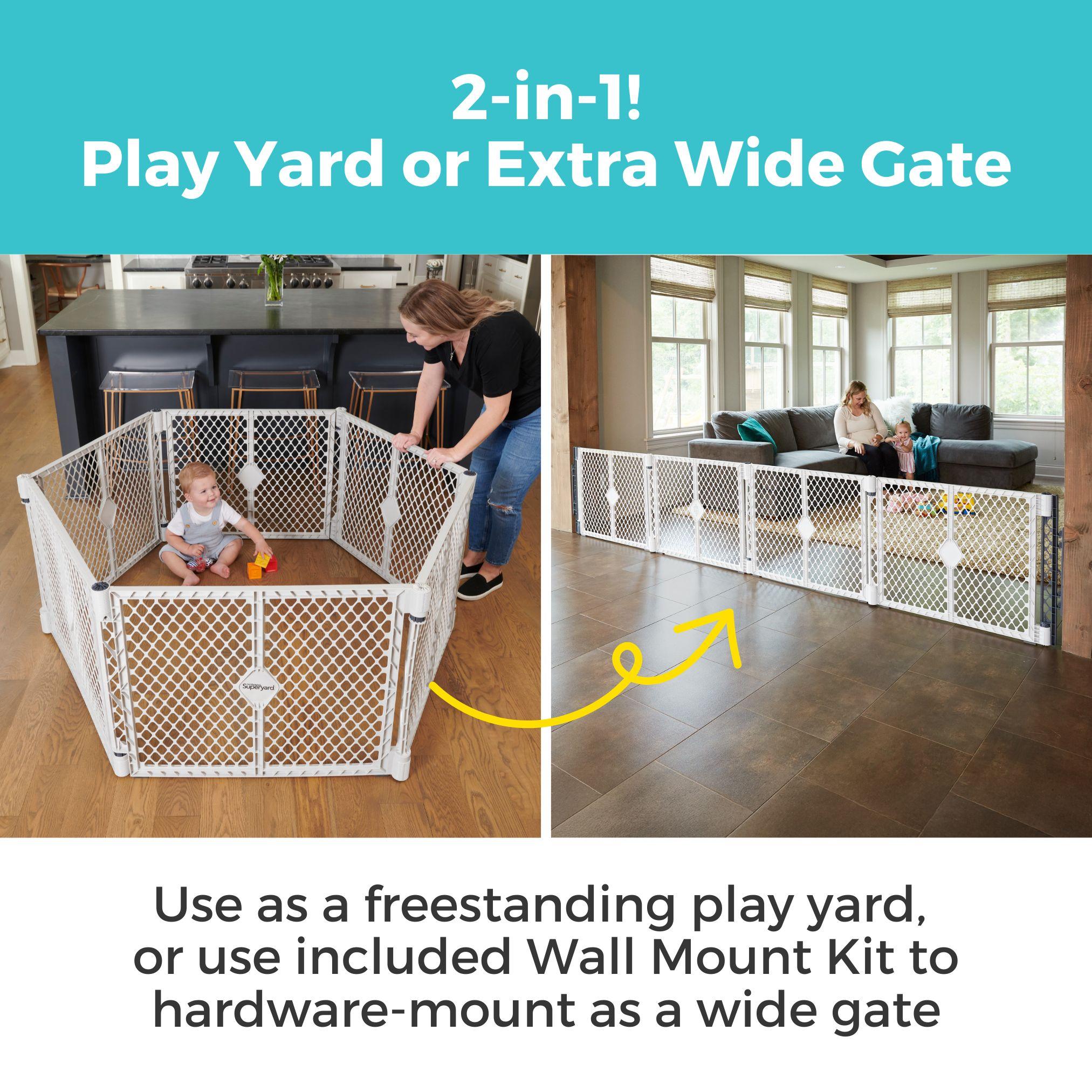 Toddleroo by North States Superyard Safety Gate