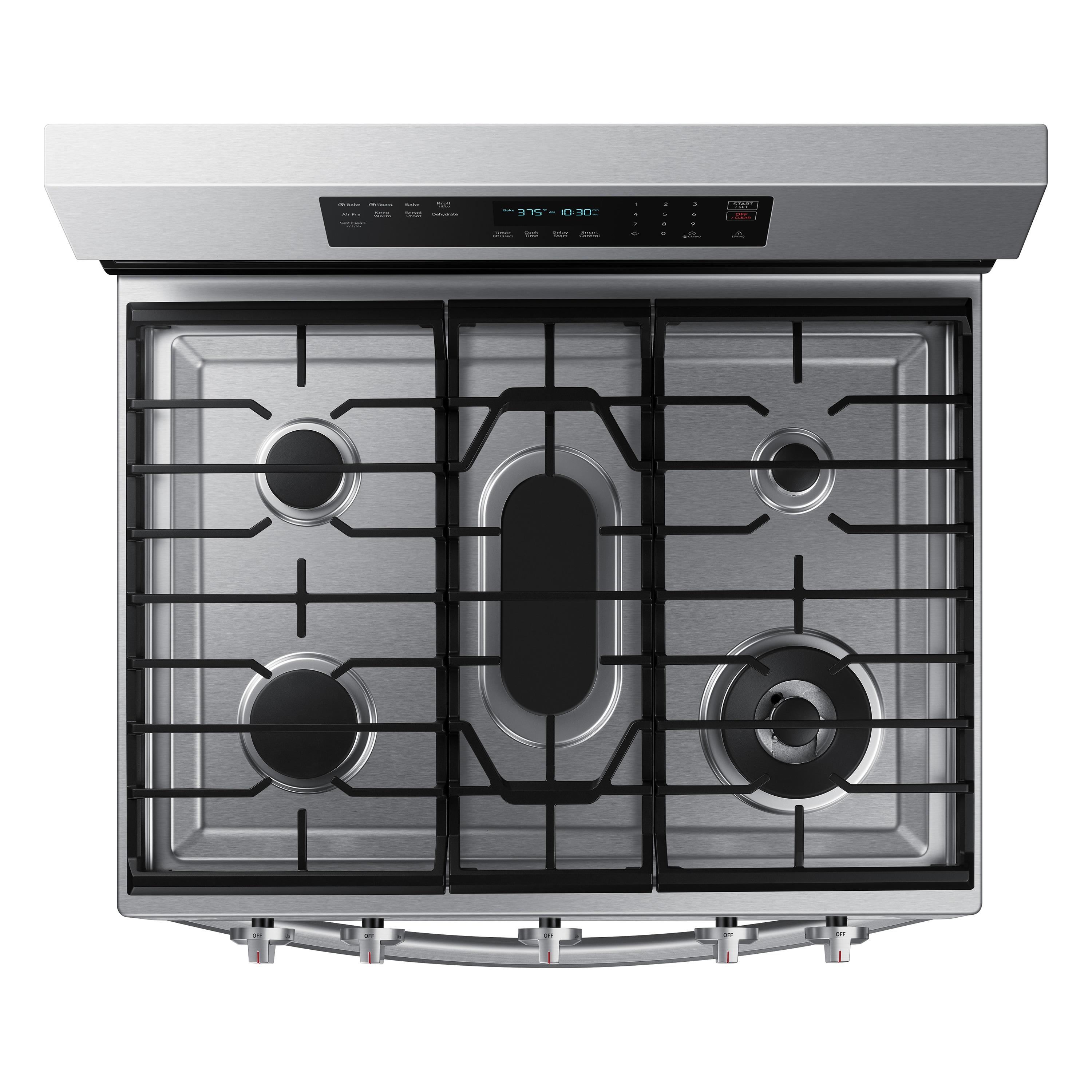6.0 cu. ft. Smart Freestanding Gas Range with No-Preheat Air Fry and Convection+