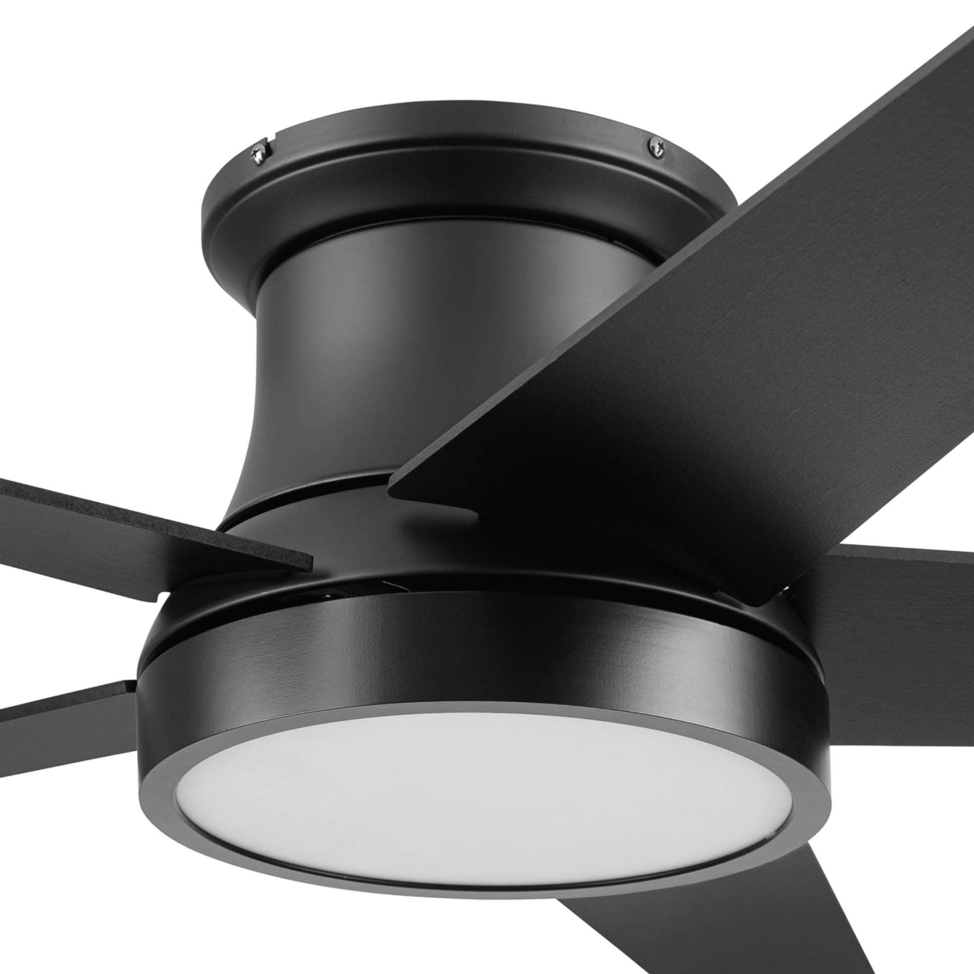 Honeywell Tynesdale 52" Contemporary Five Blade Ceiling Fan with Color Changing Light, Remote Control