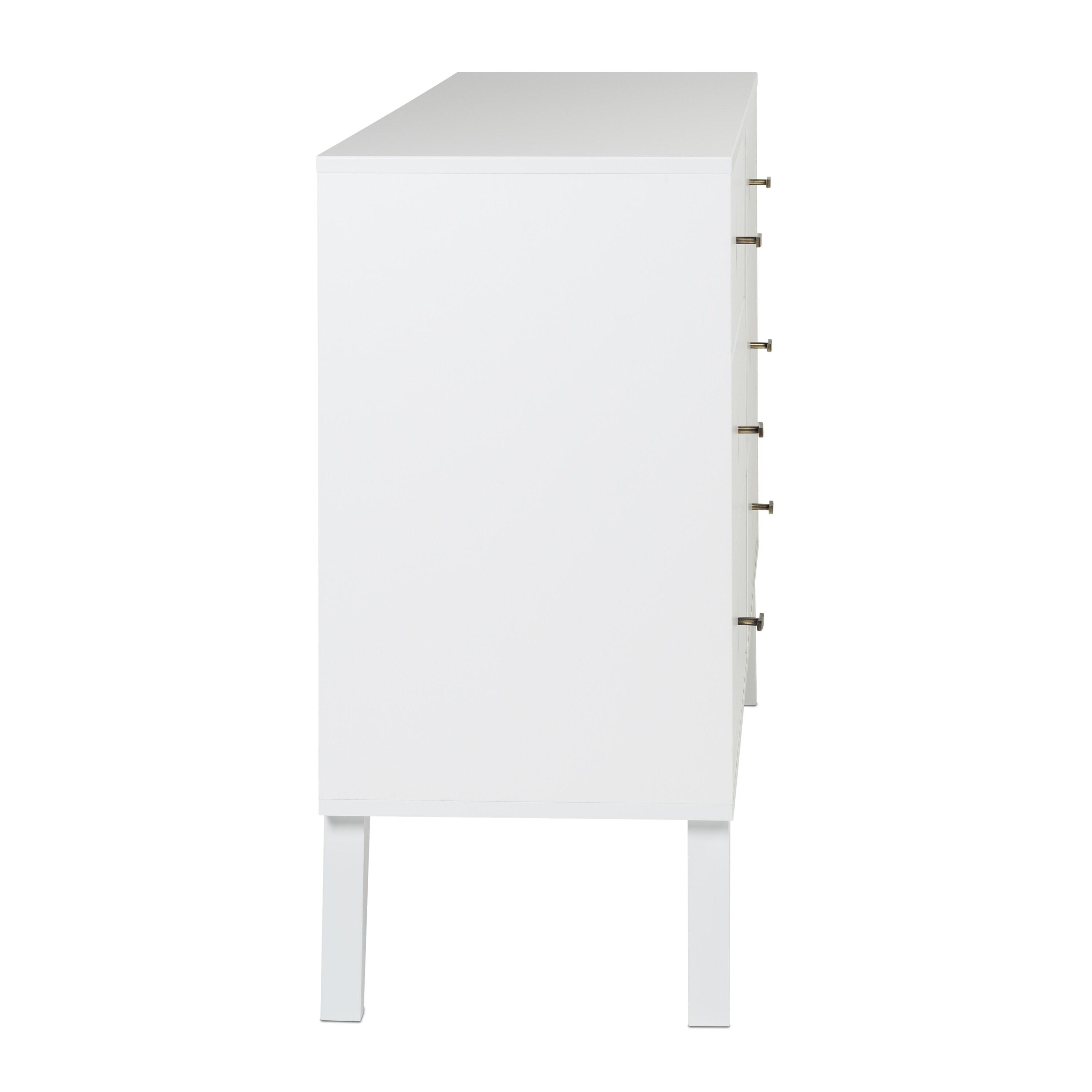 Ergode Milo 6-drawer Dresser, White