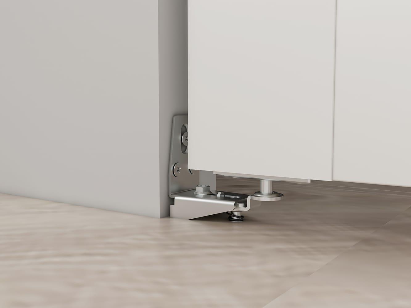 Calhome Full Lite Frosted Glass MDF Bi-Fold Door with Hardware Kit and Door Handle