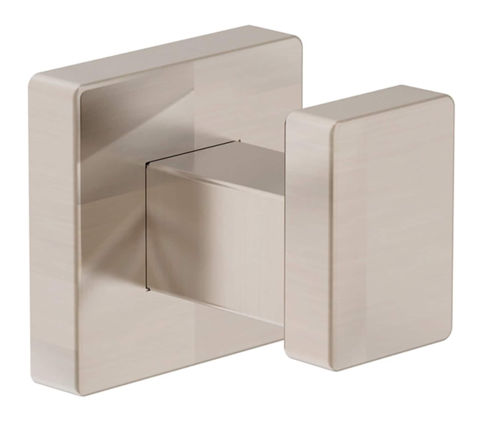 Satin Nickel Modern Wall-Mounted Robe Hook