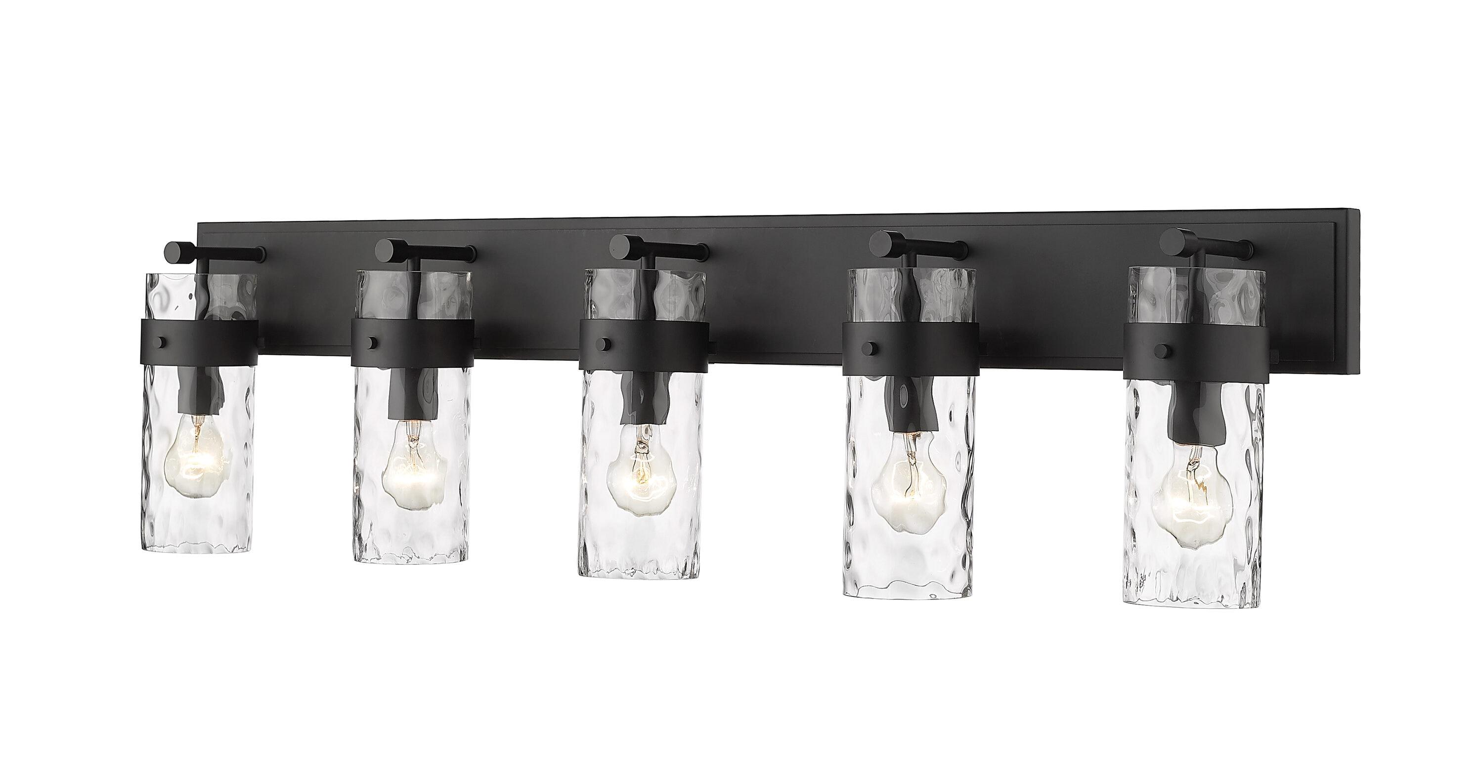 Z-Lite Fontaine 5 - Light Vanity in  Matte Black