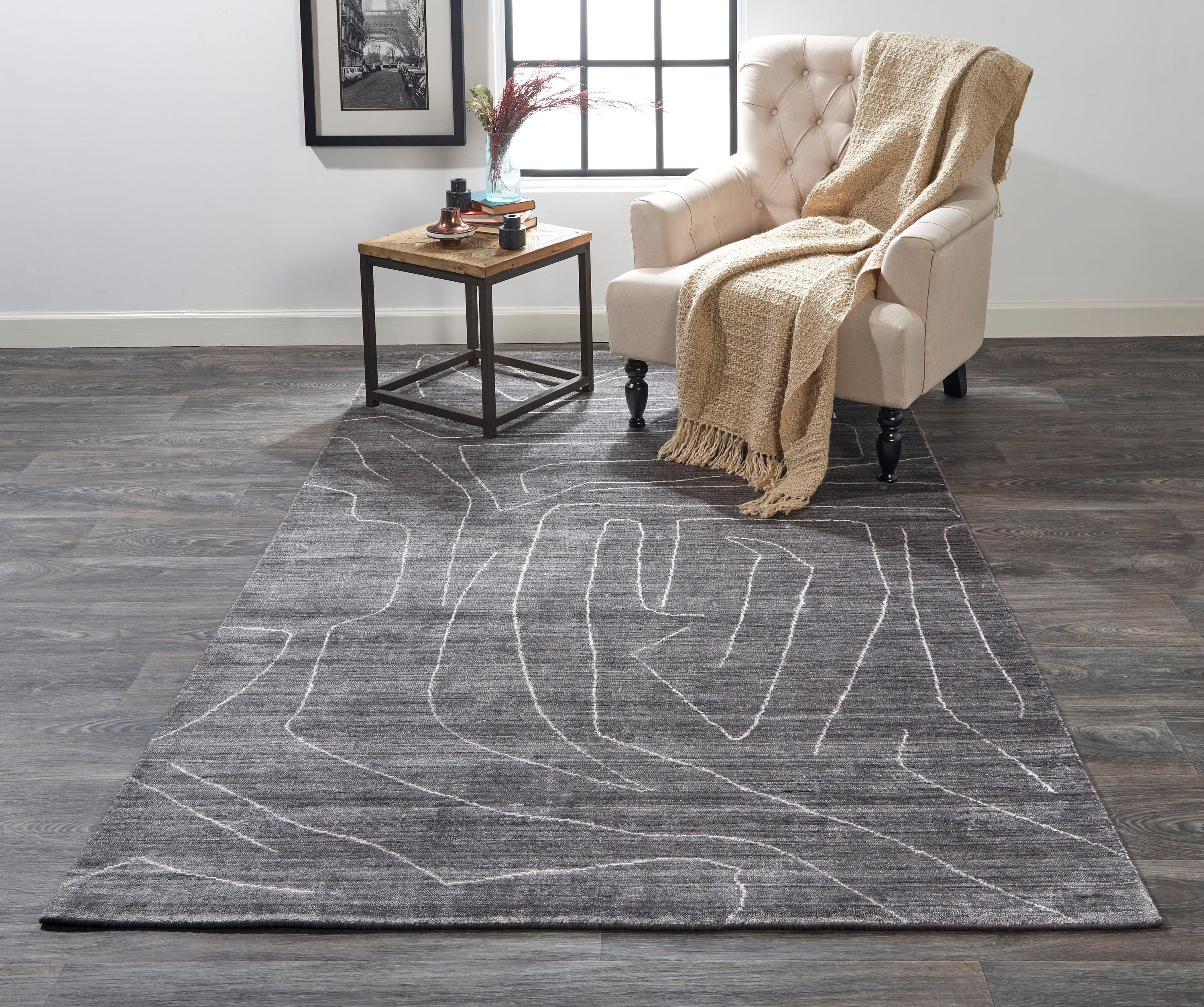 Orwell Charcoal Gray Rug