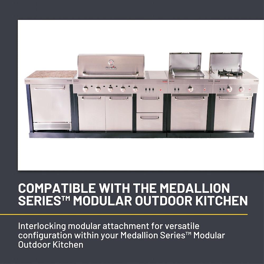 Charbroil Medallion Series Modular Outdoor Kitchen 5-Burner Infrared Gas Grill