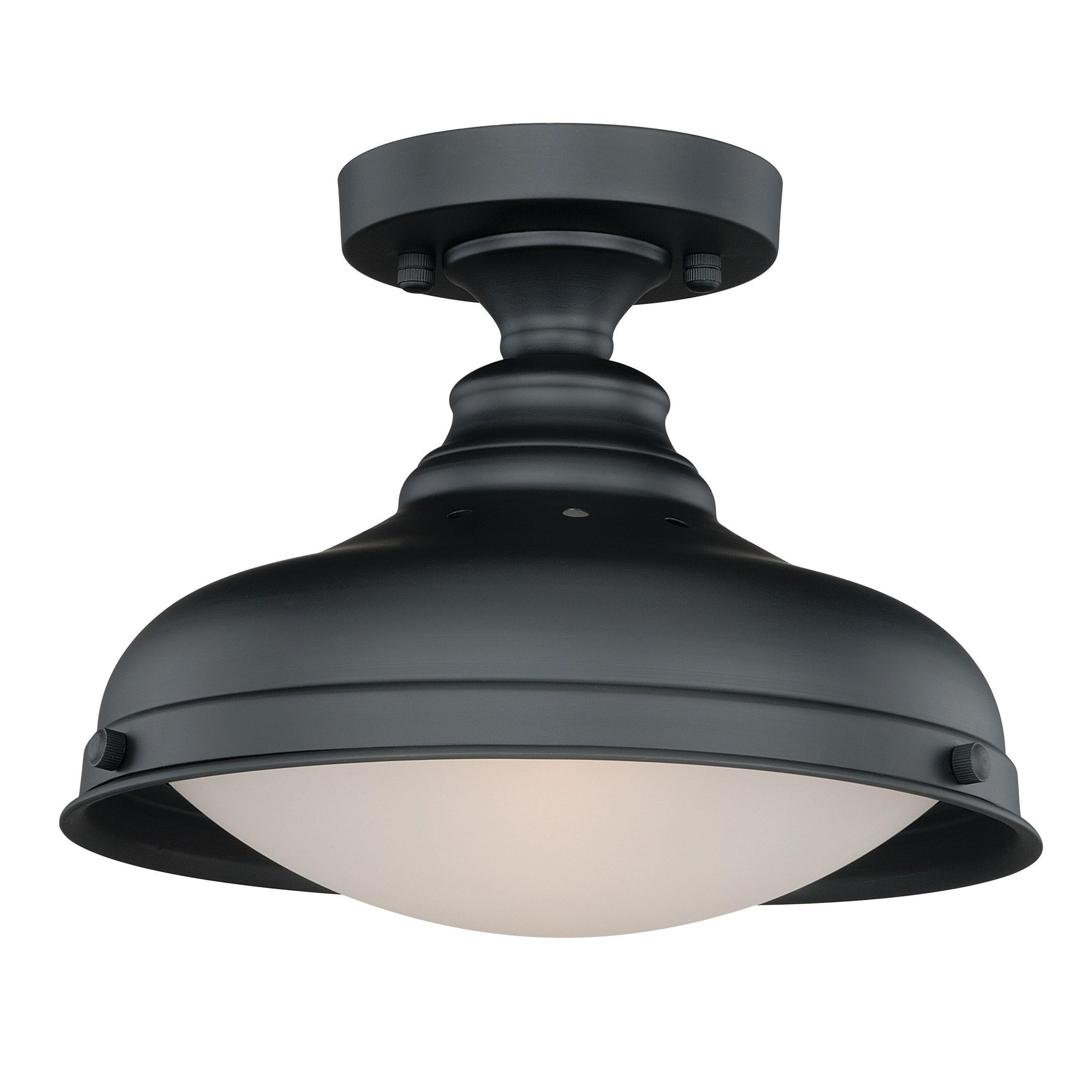 Vaxcel Keenan 1 - Light Flush Mount in  Oil Rubbed Bronze