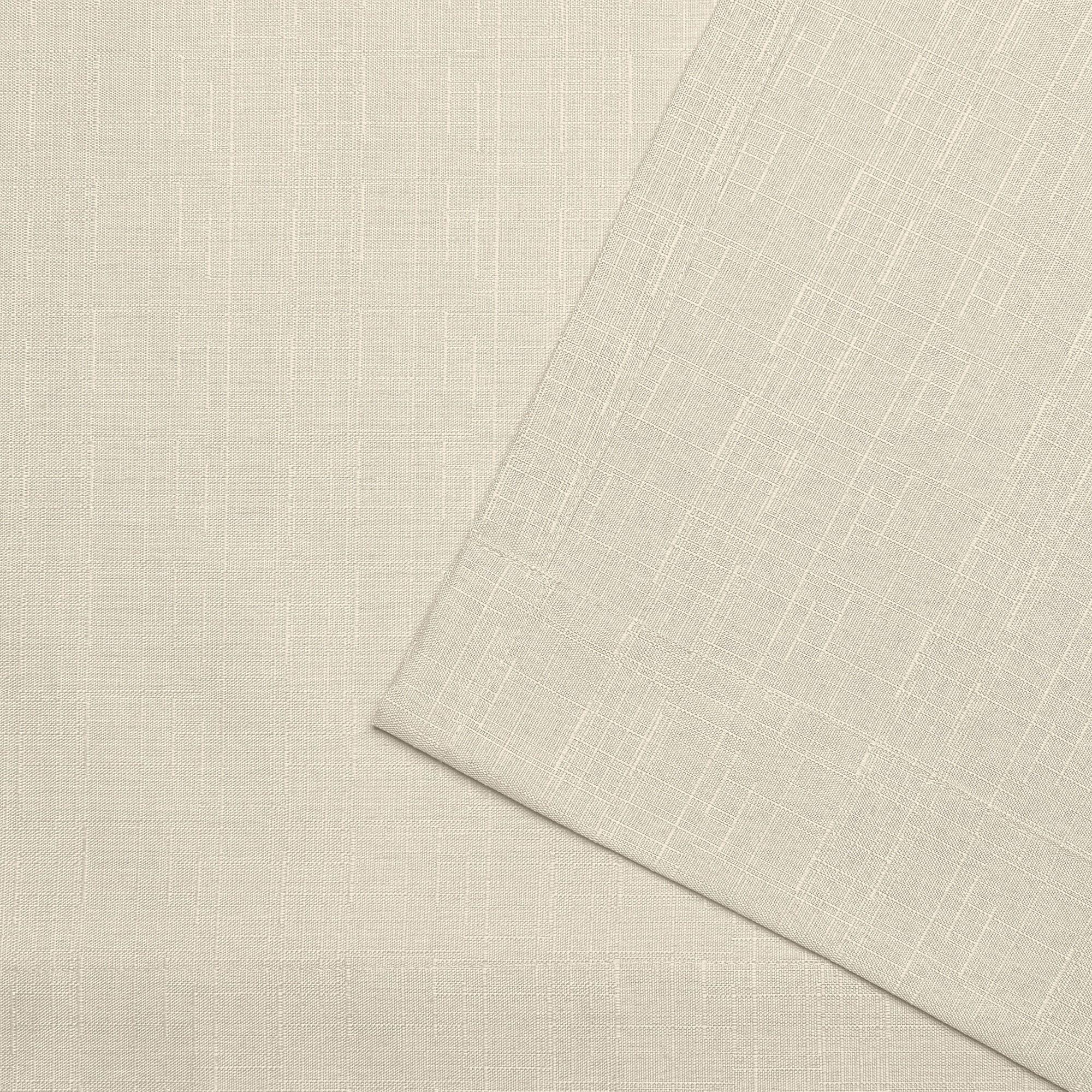 Amalgamated Textiles Loha Synthetic Solid Color Semi-Sheer Pinch Pleat Curtain Panels
