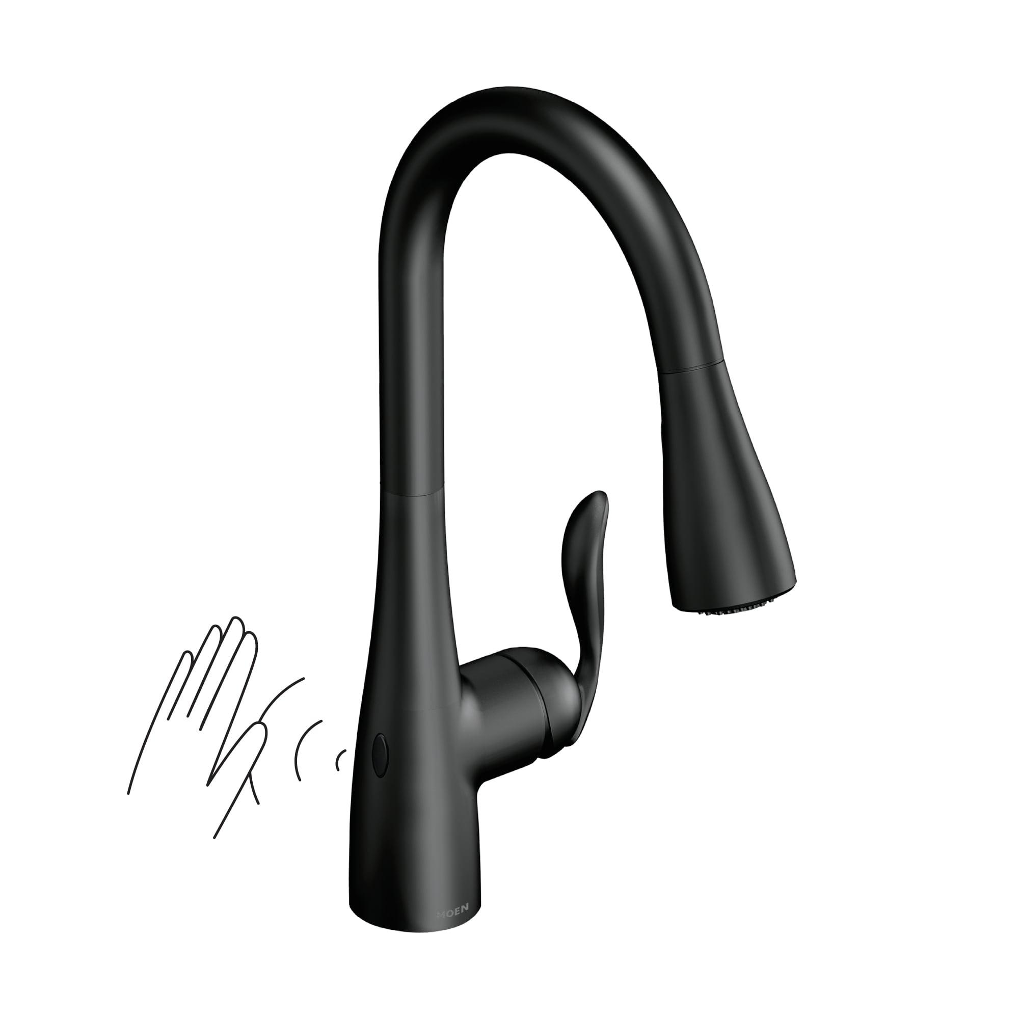 Moen Arbor MotionSense Wave Single Handle Pulldown Kitchen Faucet with Power Clean Technology