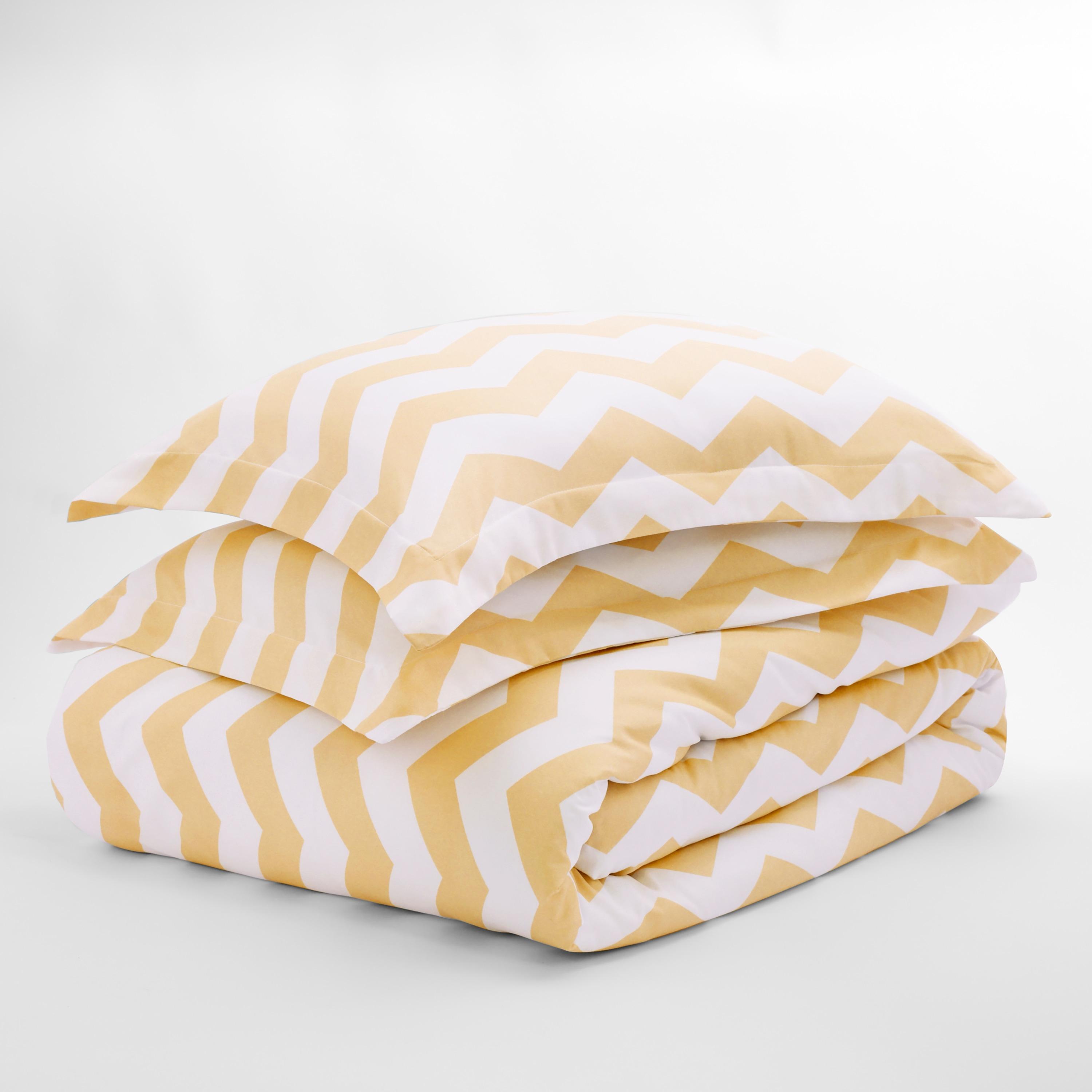 Becky Cameron Chevron Stripe Duvet Cover Set