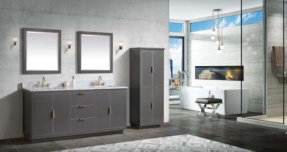 Austen 72" Double Bathroom Vanity Base Only