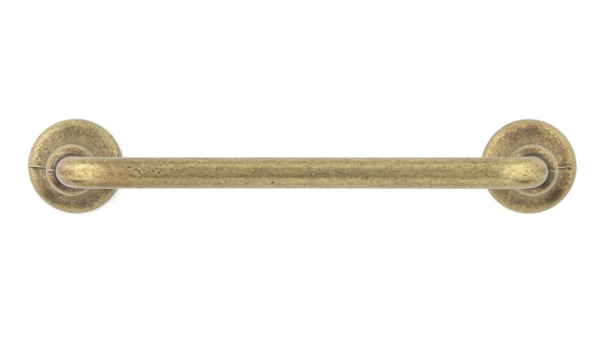 Richelieu Hardware BP0874R3 Toulon Collection 3 3/4-inch (96 mm) Center-to-Center Regency Brass Traditional Round Cabinet and Drawer Pull Handle for Kitchen, Bathroom, and Furniture