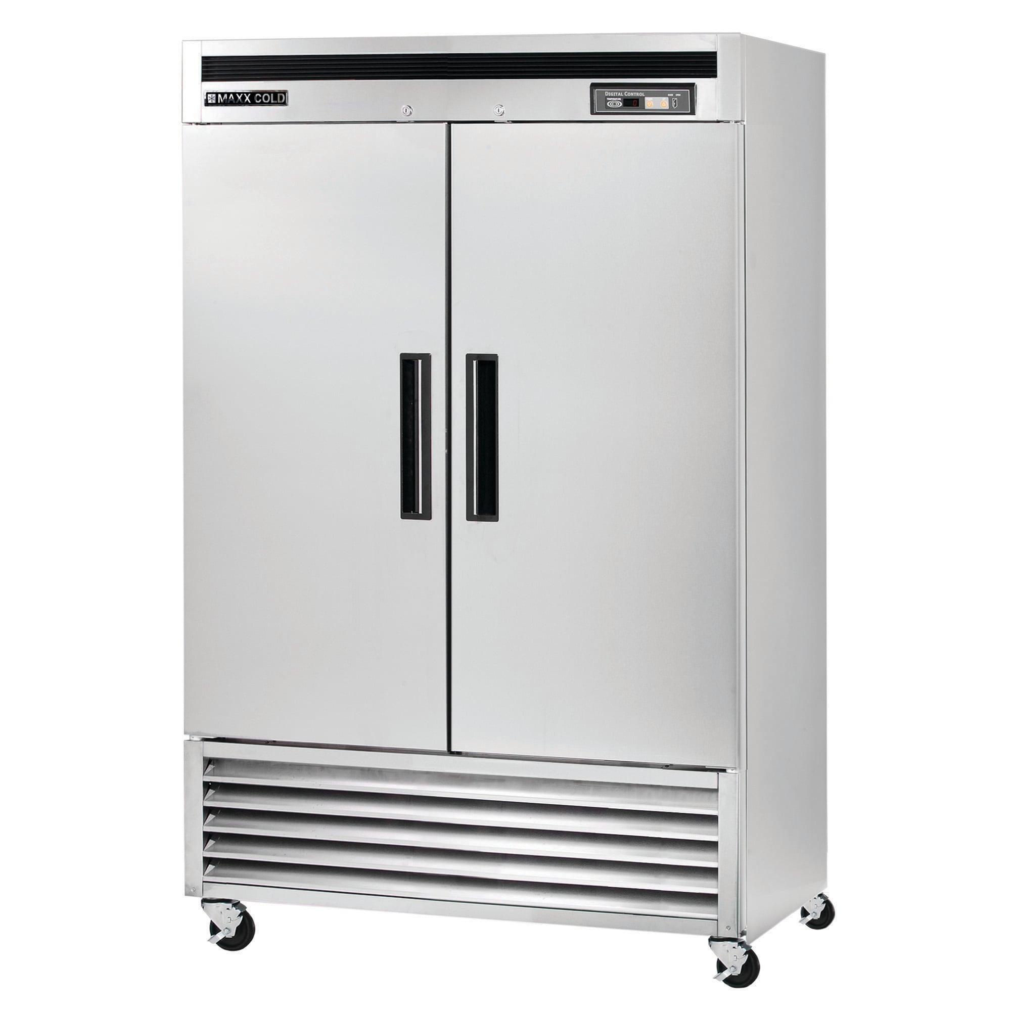 Maxx Cold 54" Double Door Energy Star Reach-In Freezer, Bottom Mount