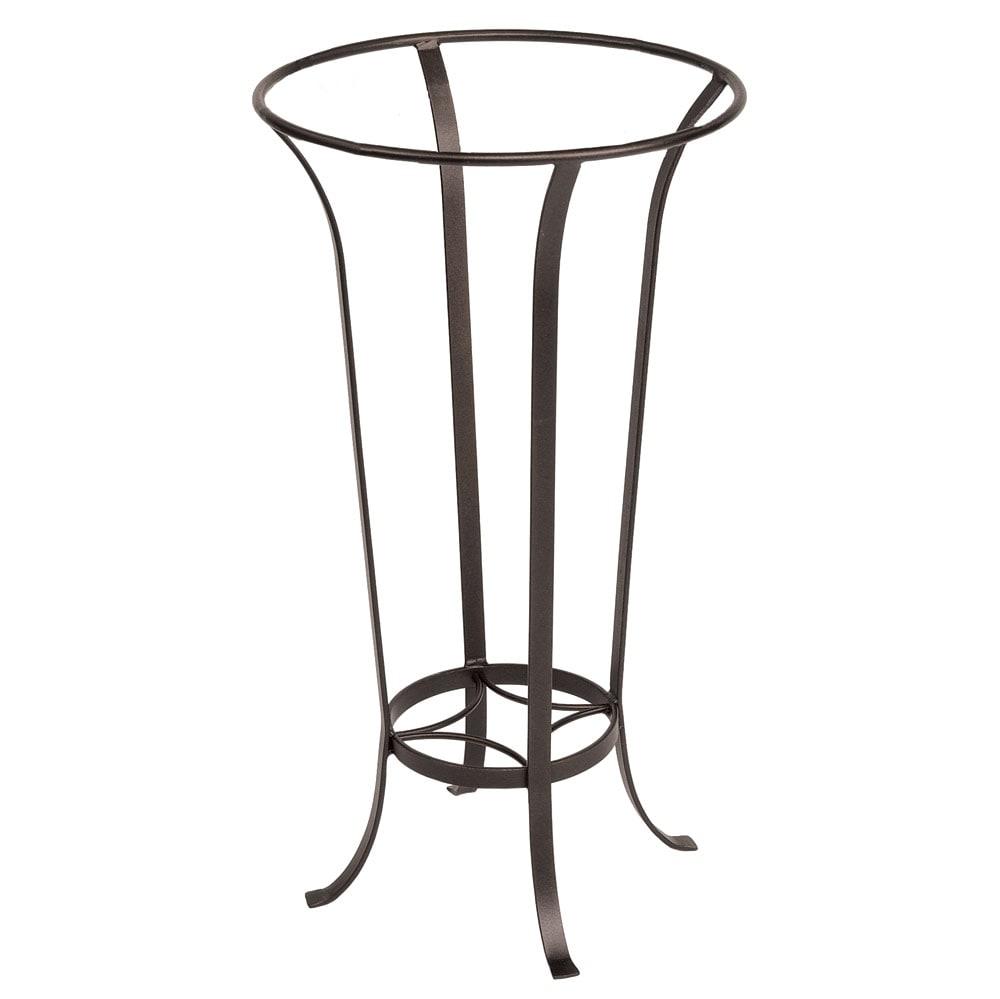 Achla Designs Tulip Plant Stand Without Insert, 28 Inch Tall, Roman Bronze Powder Coat Finish
