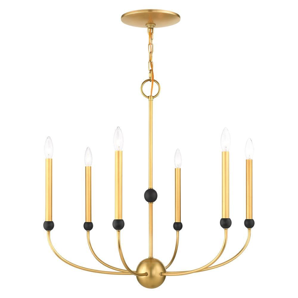 6 - Light Dimmable Chandelier