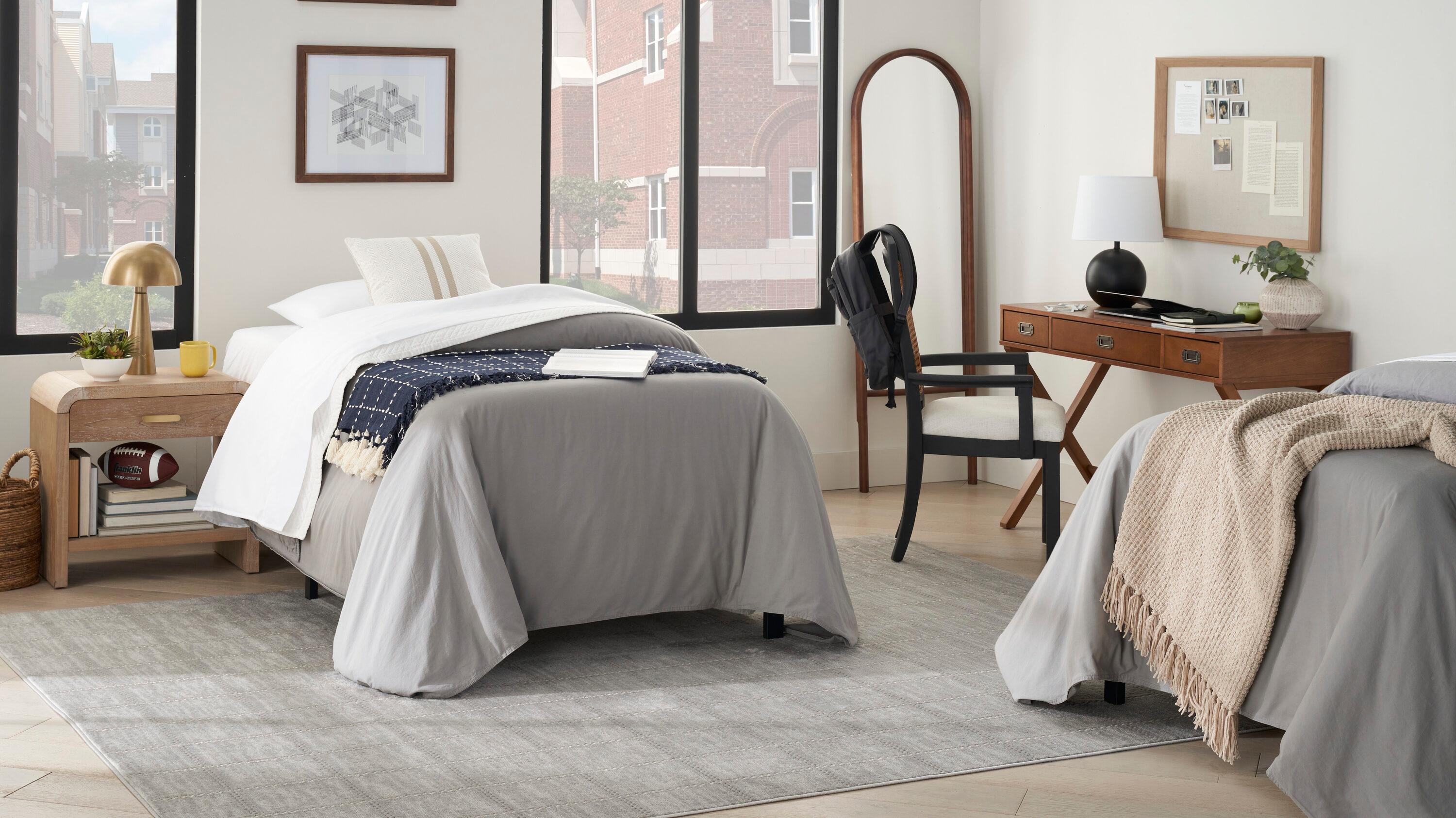 Nourison Serenity Home Contemporary Indoor Area Rug Light Grey 7'10" x 9'10"