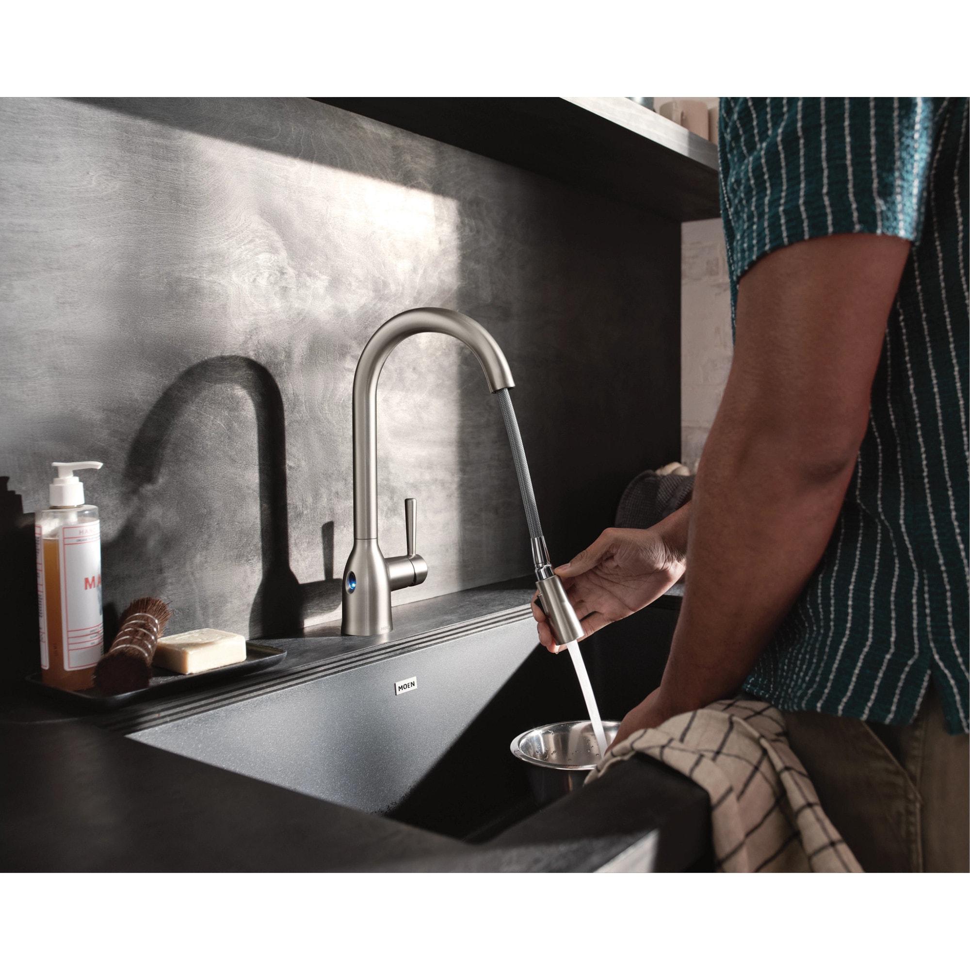 Adler Stainless Steel Touchless Pull-Down Kitchen Faucet