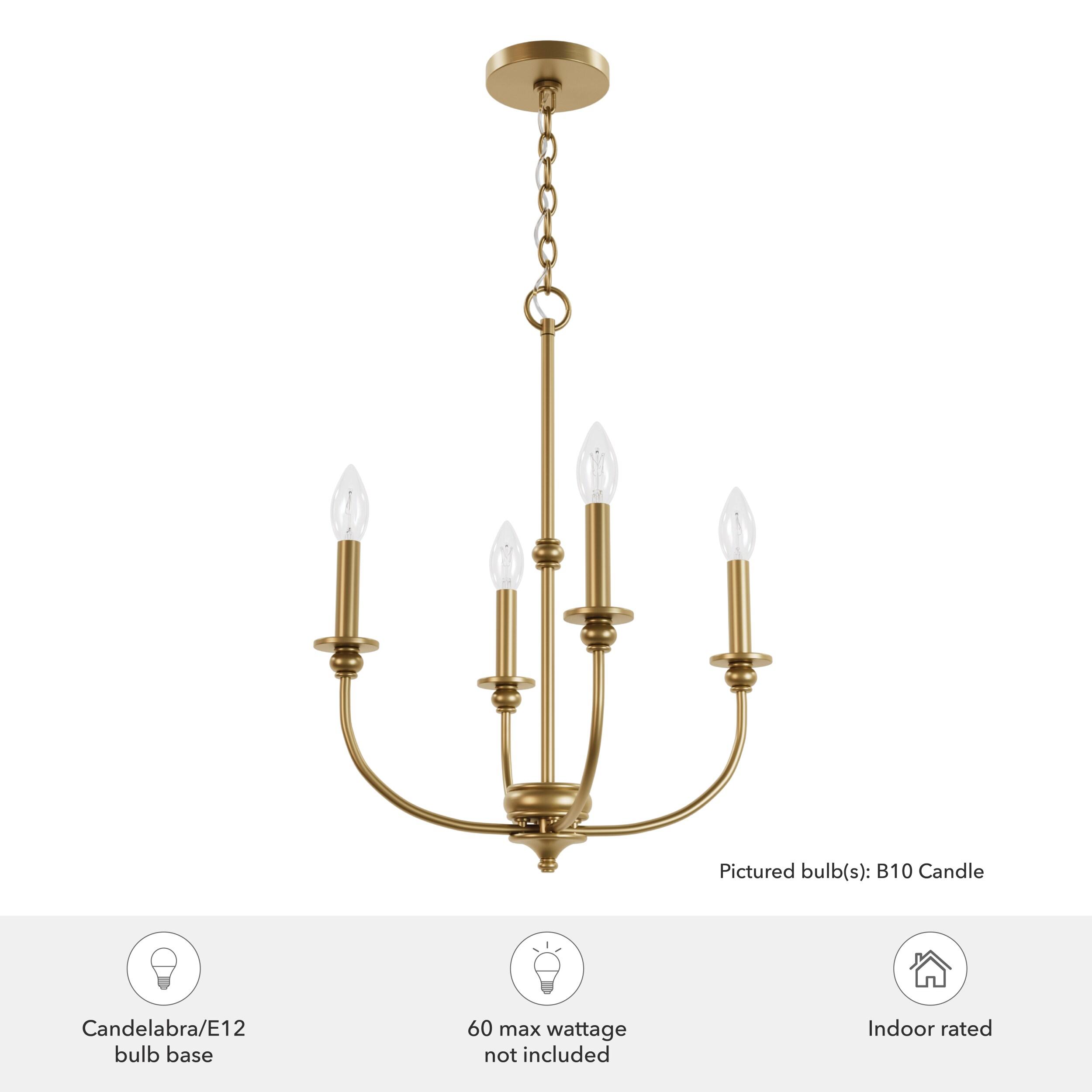 Hunter Southcrest 4 Light Chandelier Ceiling Light Fixture