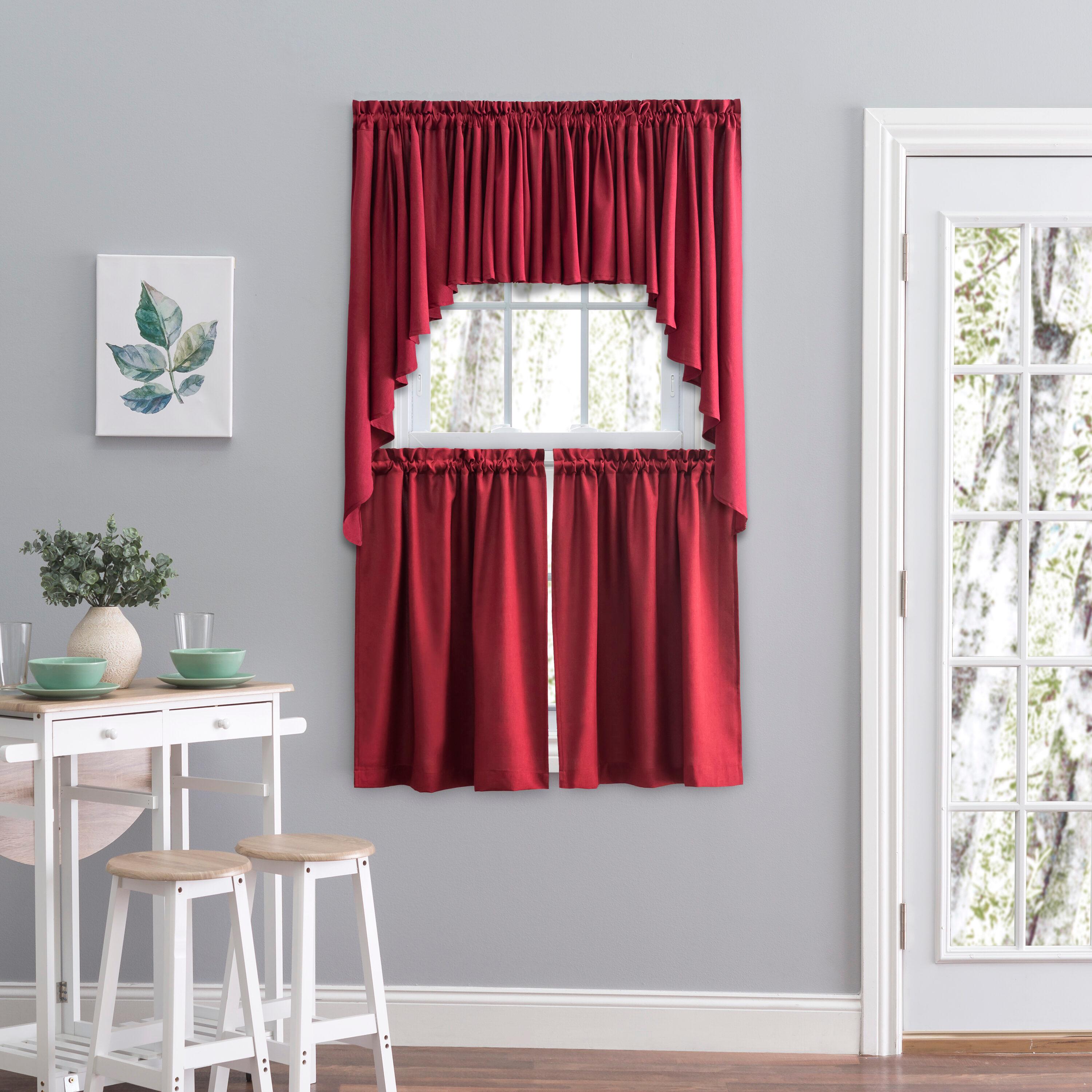 Ricardo Glasgow Swag 62x63 Pomegranate