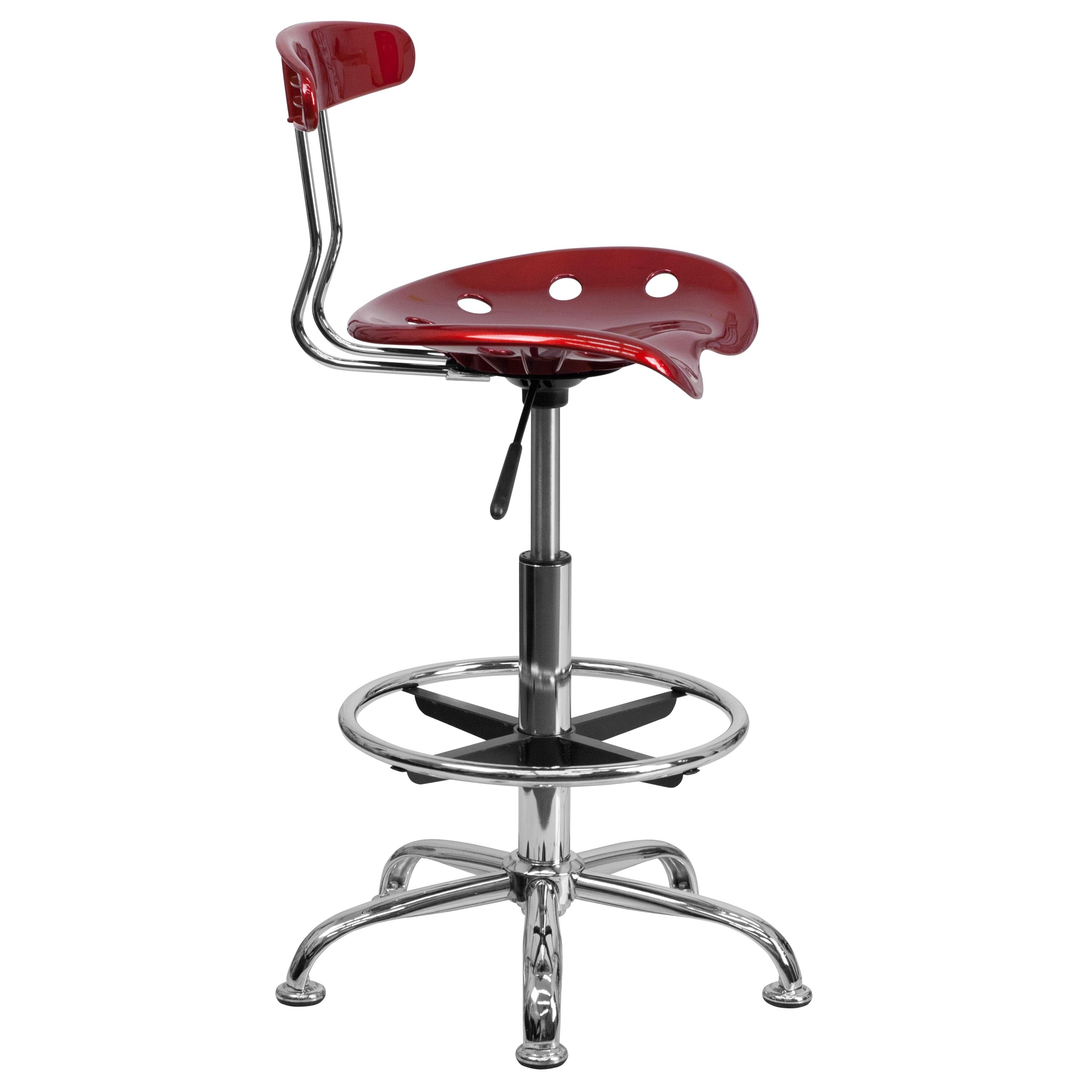 Monroe Adjustable Height Swivel Bar Stool