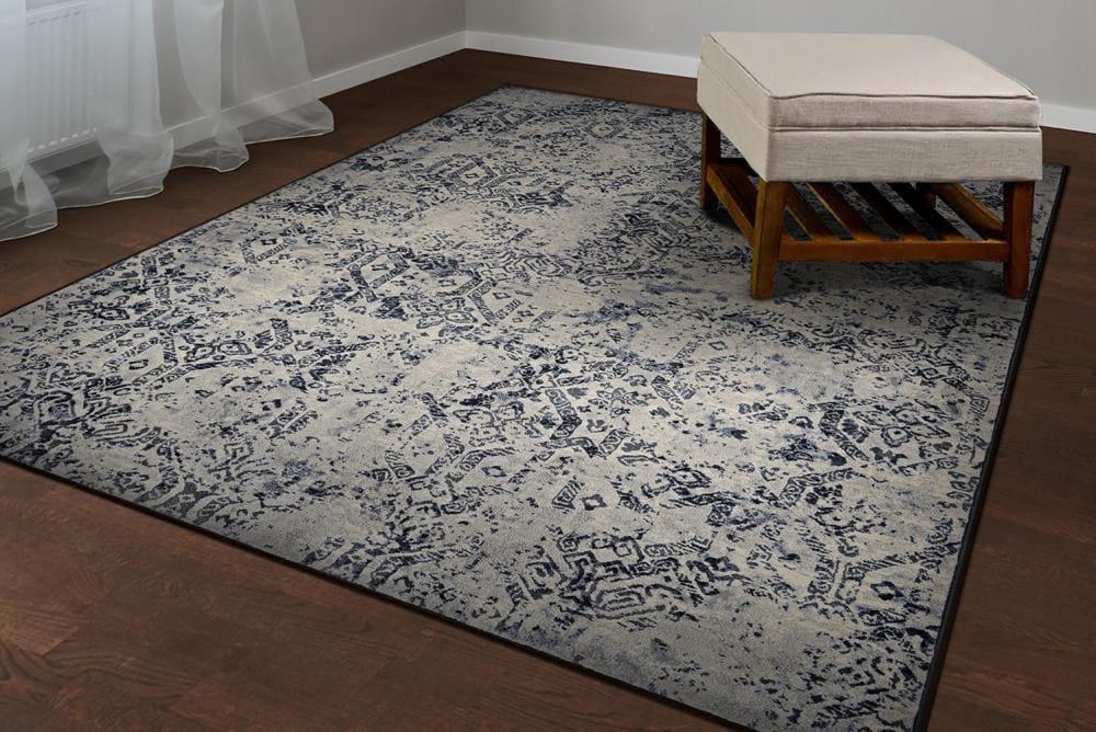 Easton Oyster Viscose 5'3" x 7'6" Transitional Area Rug