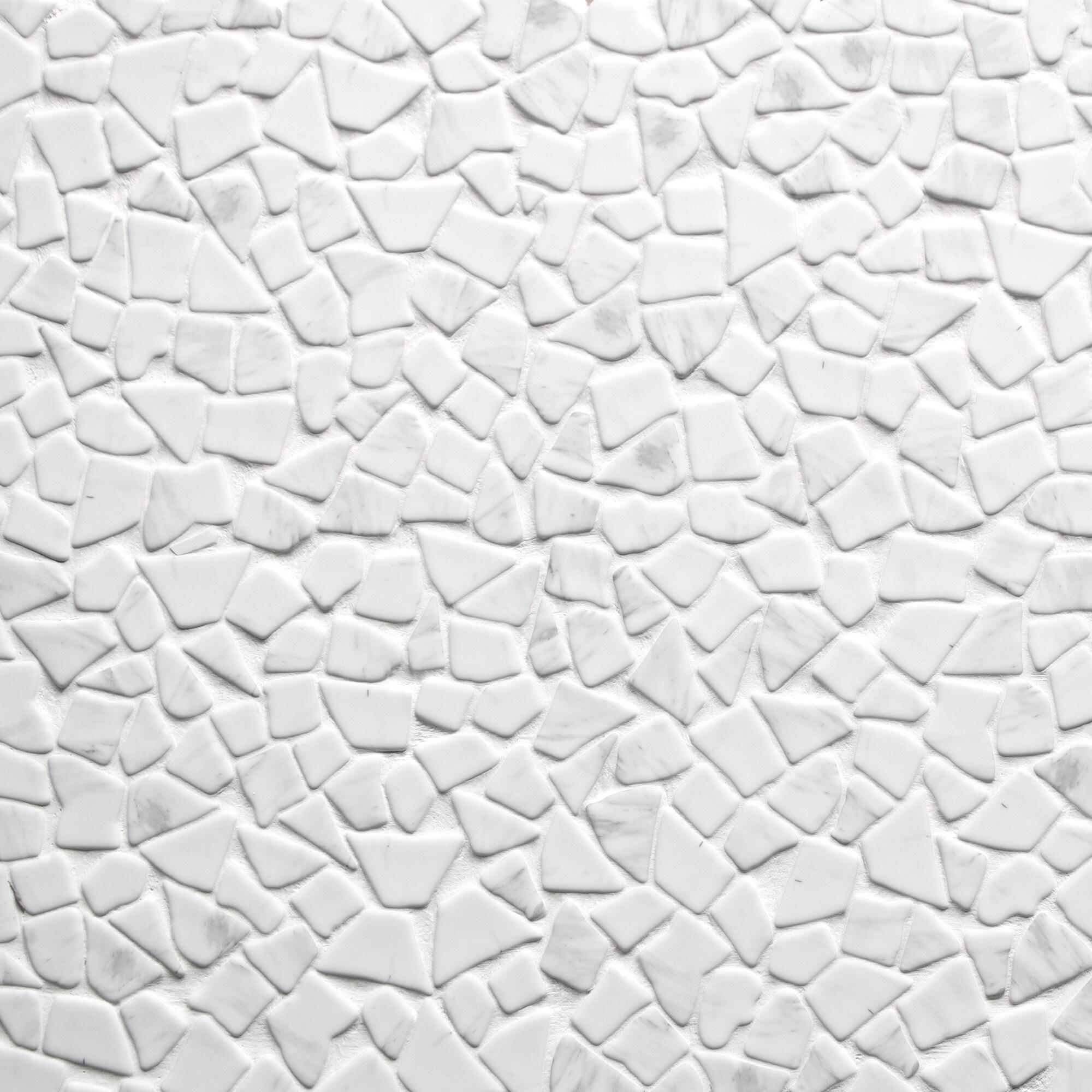 Sunwings 12" x 12" Pebble Recycled Glass Mosaic Floor & Wall Tile