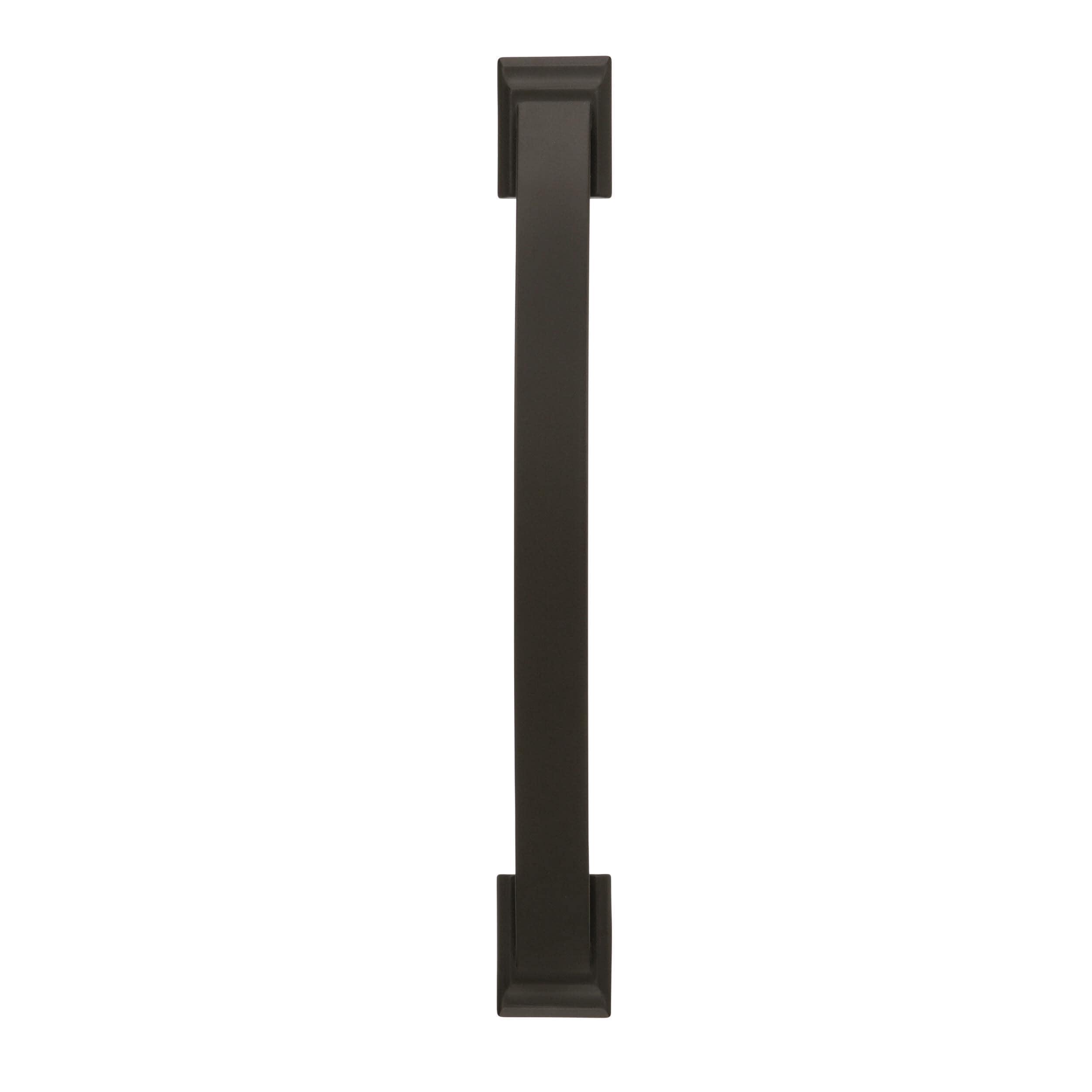Amerock Candler 6-5/16 inch (160mm) Center-to-Center Black Bronze Cabinet Pull