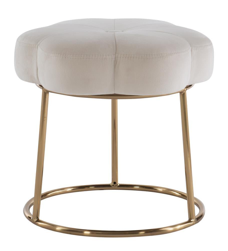 Ciara Flower Vanity Stool