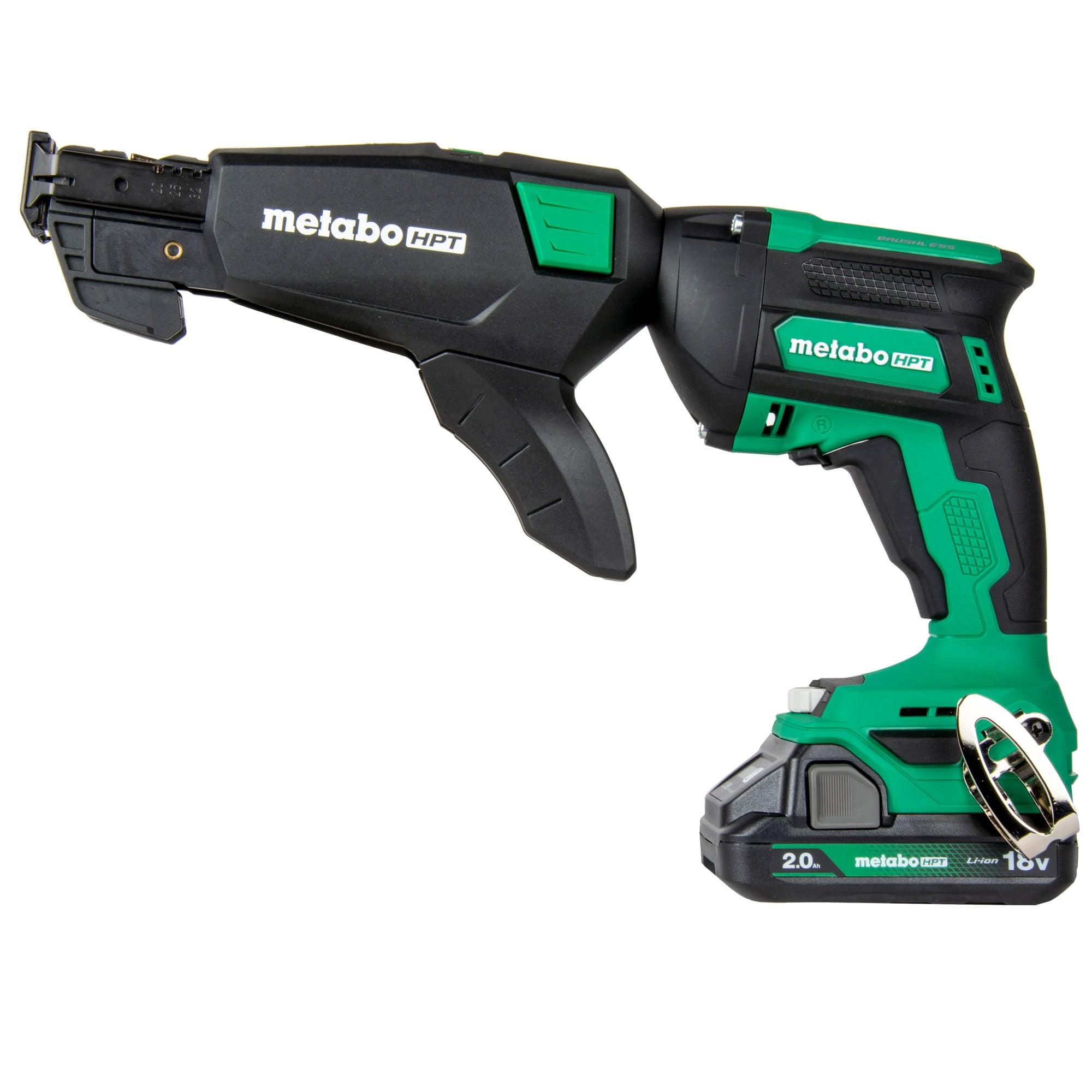 Metabo Hpt 18V Multivolt Cordless Drywall Screw Gun W/ Collated Screw Magazine