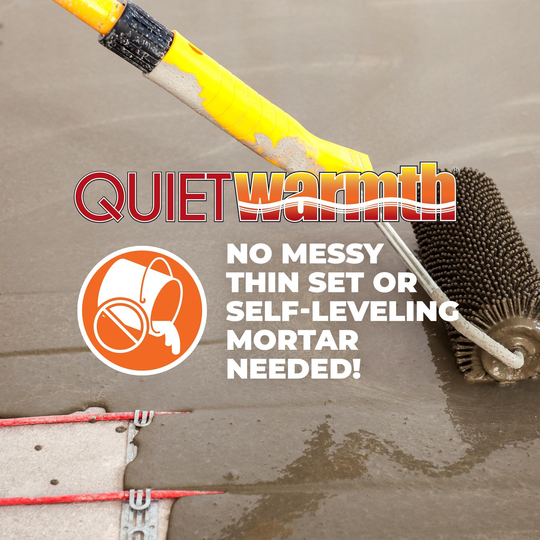 QuietWarmth 1.5 ft. x 5 ft. x 0.016 in. 120-Volt Radiant Heat Film for Floating Floors (Covers 7.5 sq. ft.)