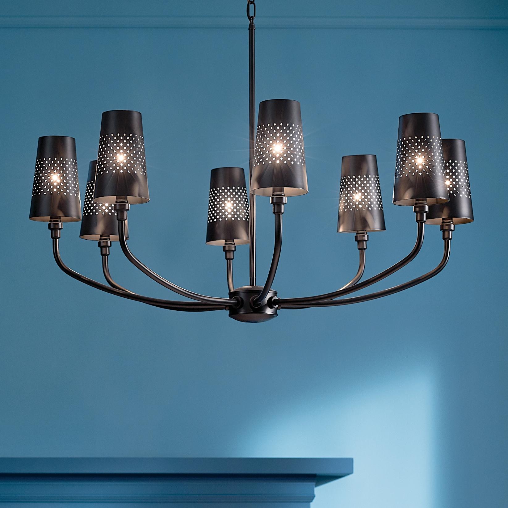 Kichler Lighting Adeena 8 - Light Chandelier in  Black