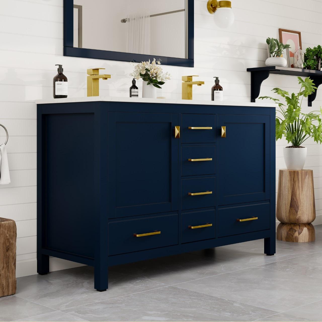 Eviva London 48" Double Bathroom Vanity Set