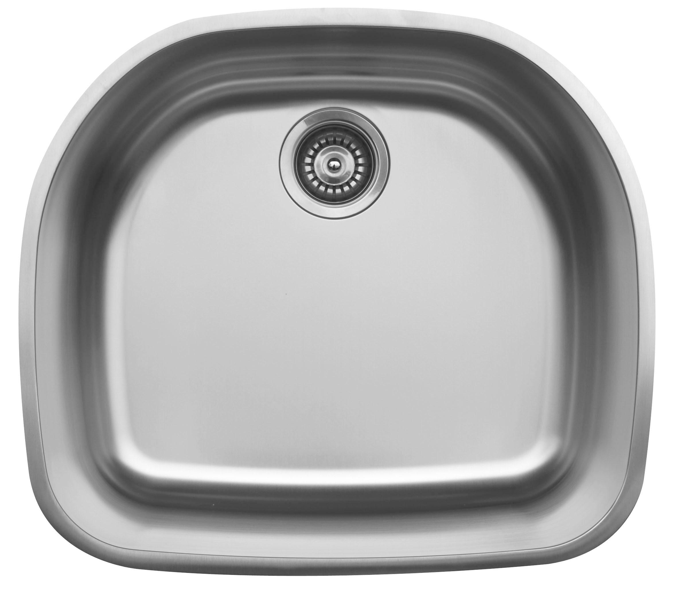 Karran Karran 18-Gauge Stainless Steel 22-5/8'' X 20-1/8'' Single Bowl Undermount Kitchen Sink U-2321