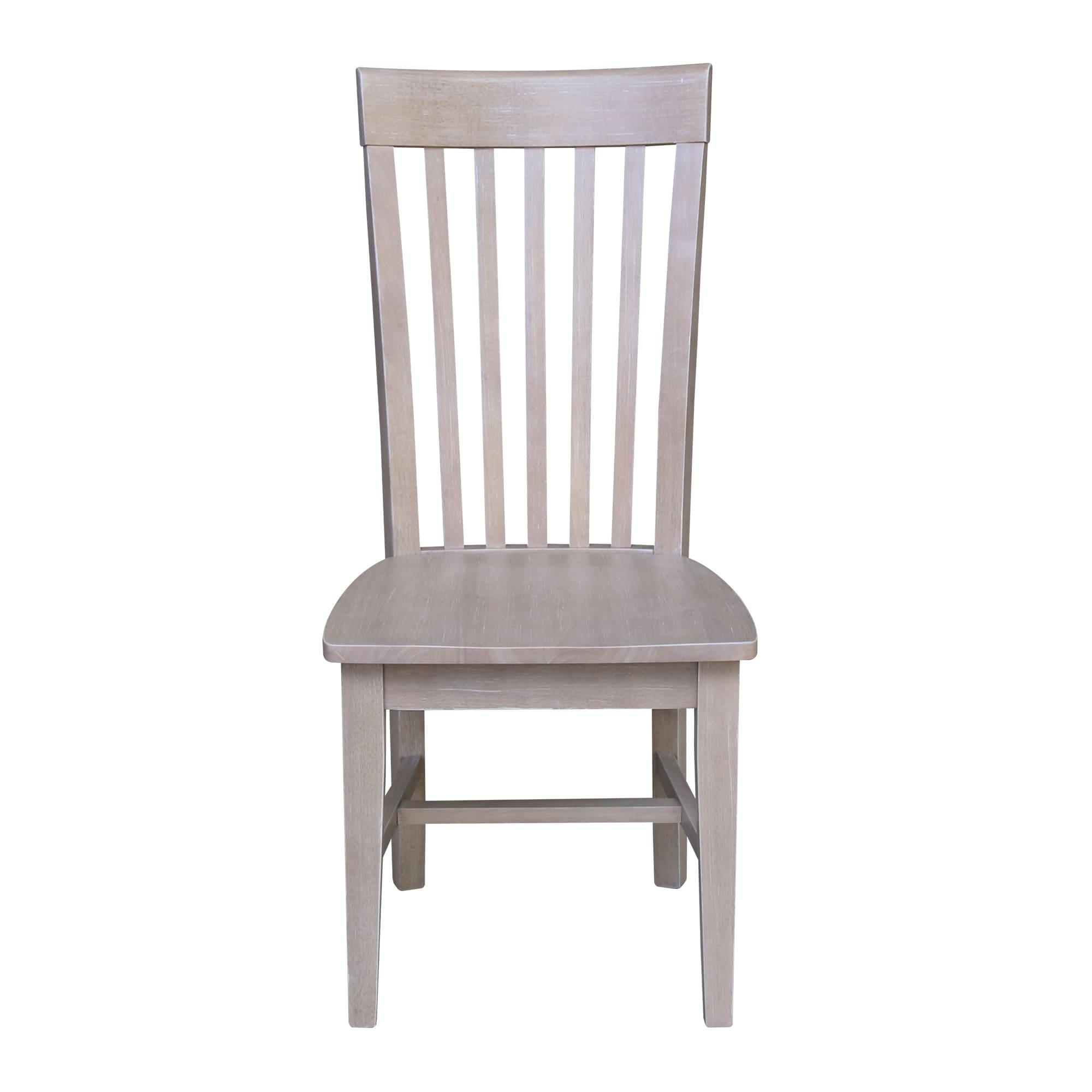 Set of 2 Tall Mission Chairs - International Concepts