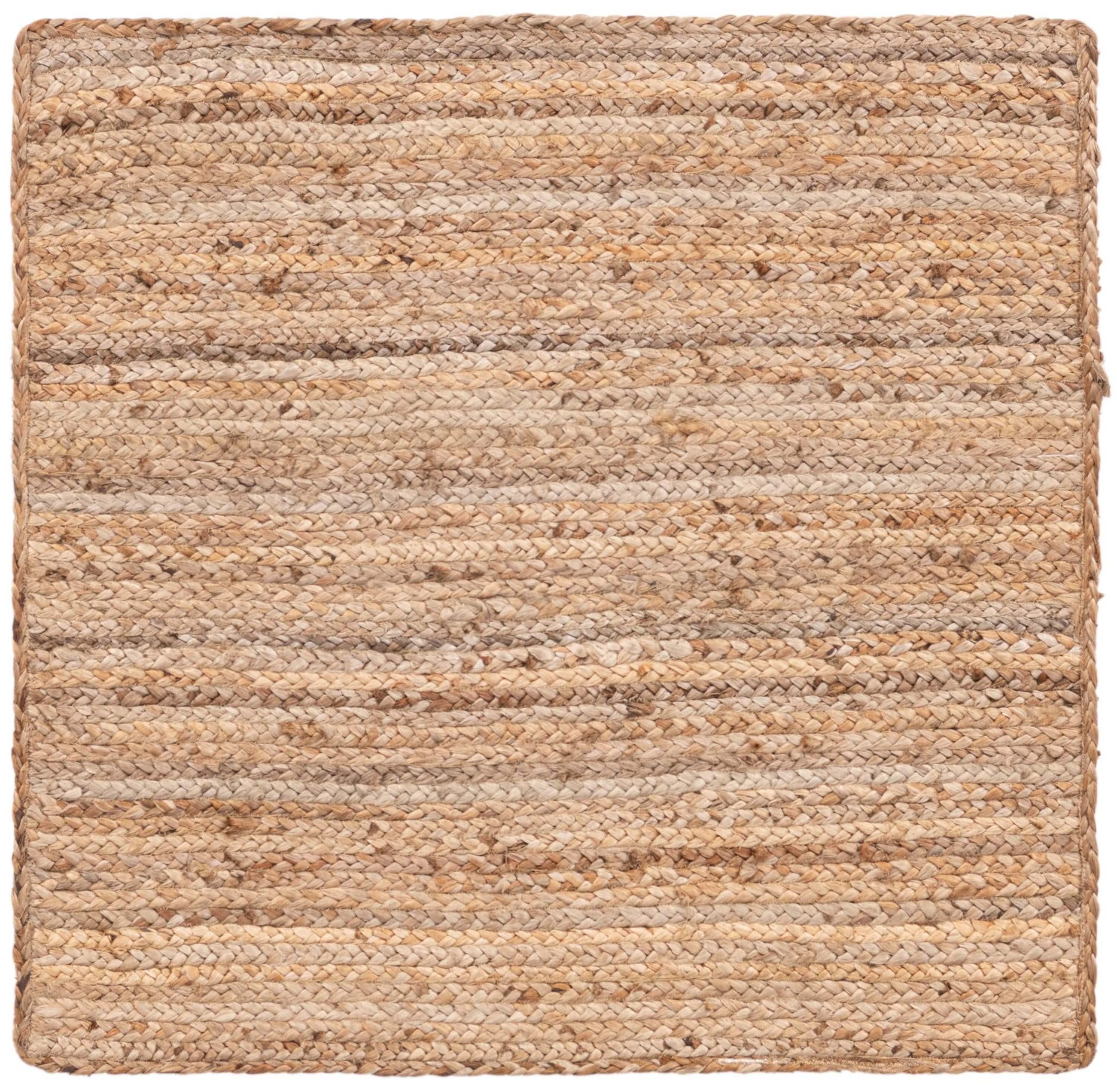 Unique Loom 3' 3 x 3' 3 Dhaka Braided Jute Square Area Rug
