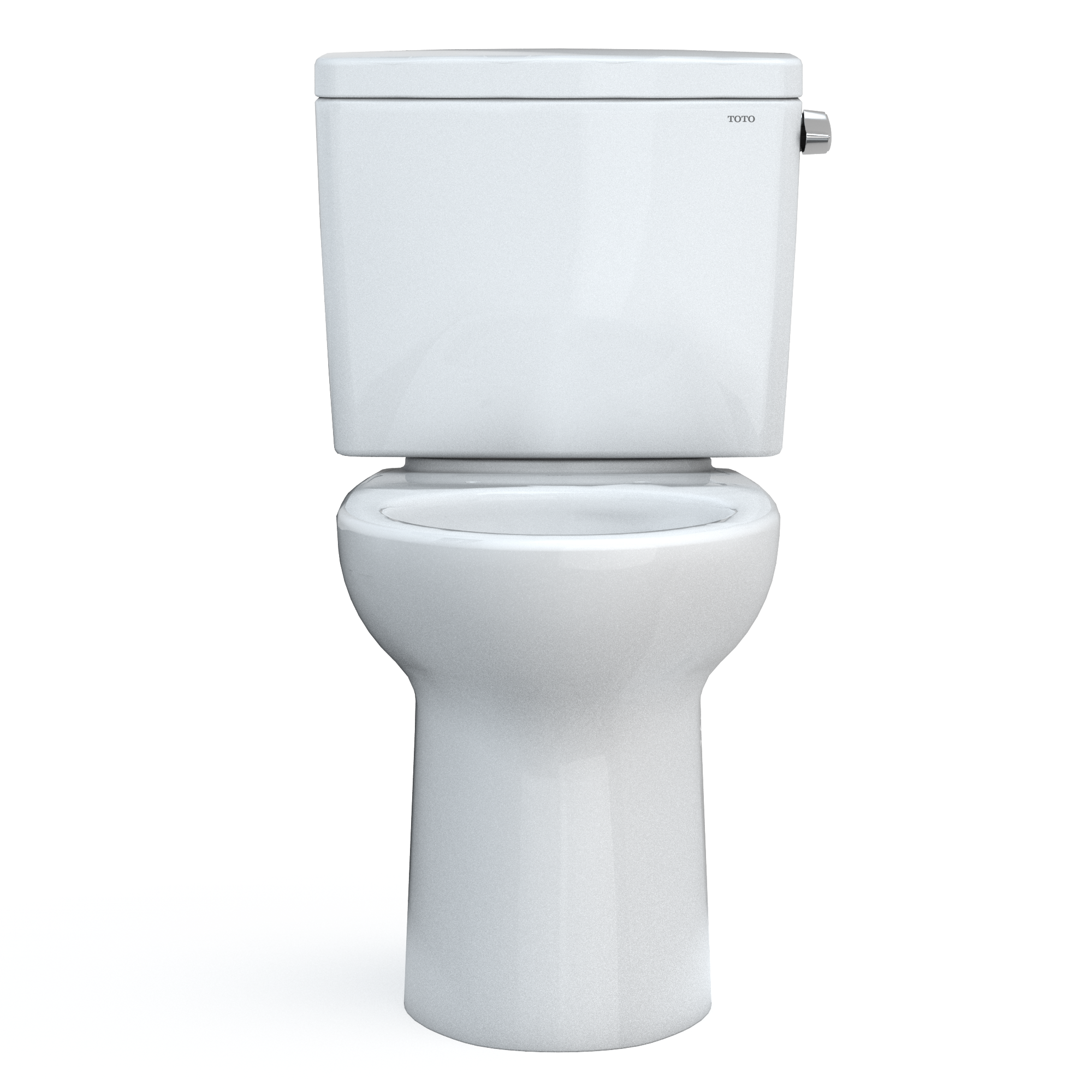 Drake® 1.28 GPF (Water Efficient) Elongated Two-Piece Toilet with Tornado Flush (Seat Not Included)