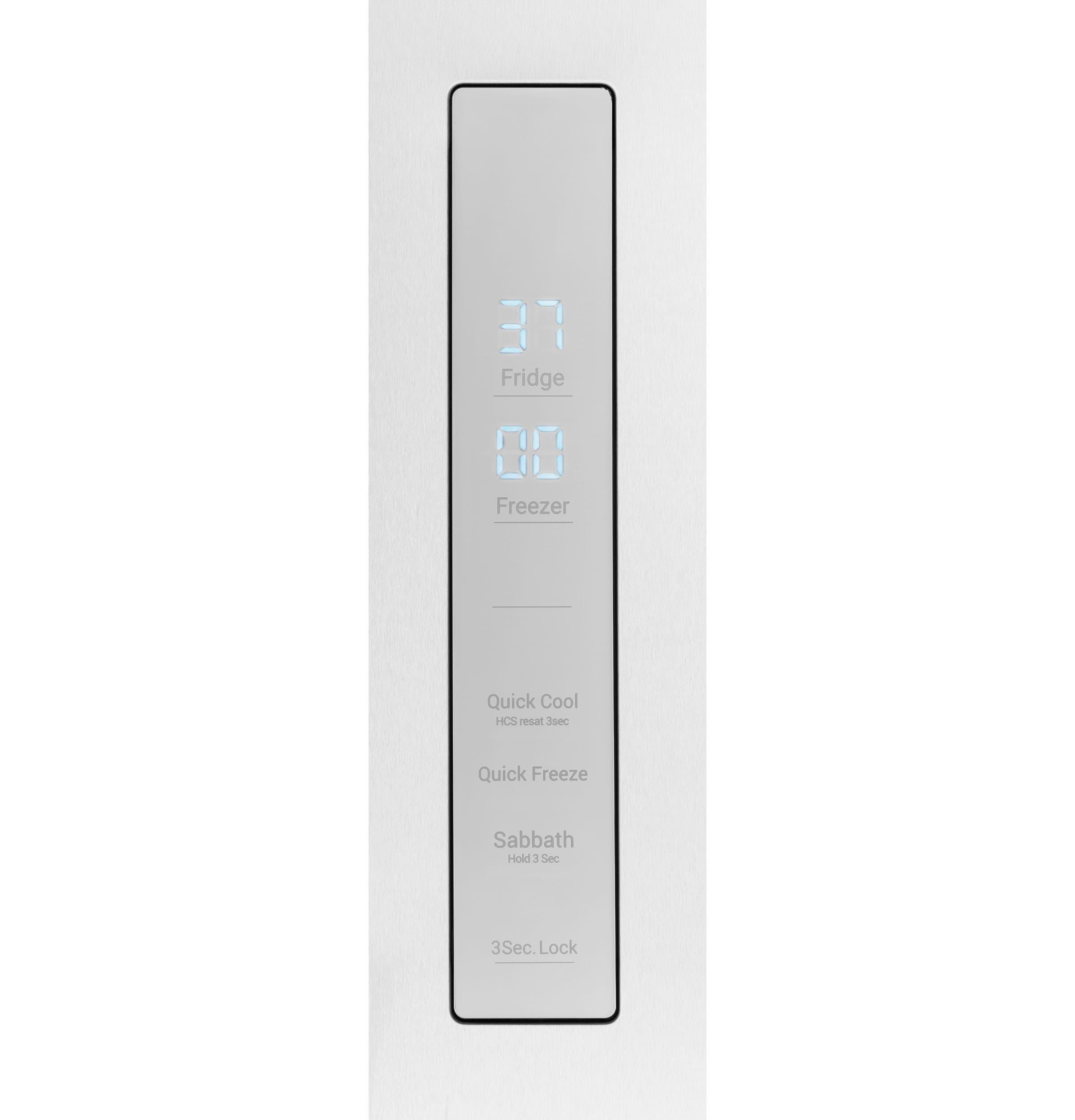 Haier Haier 33" 16.4 Cubic Feet Energy Star Smudge-Resistant Built-in Bottom Freezer Refrigerator QHE16HYPFS