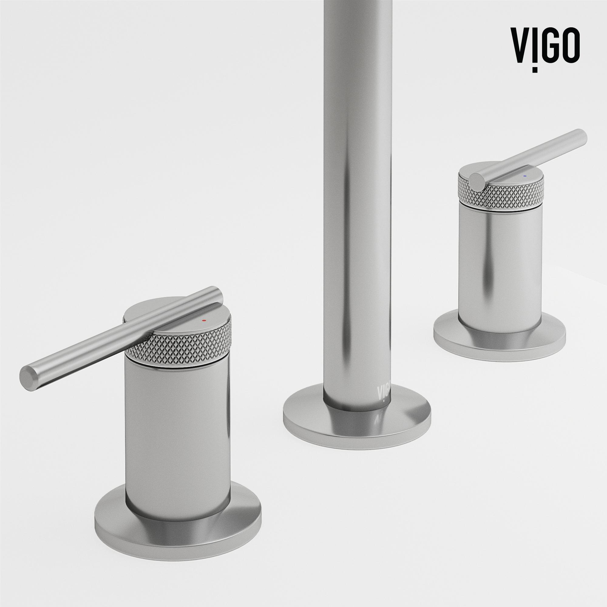 Sterling 7" H Two Handle Widespread Bathroom Faucet