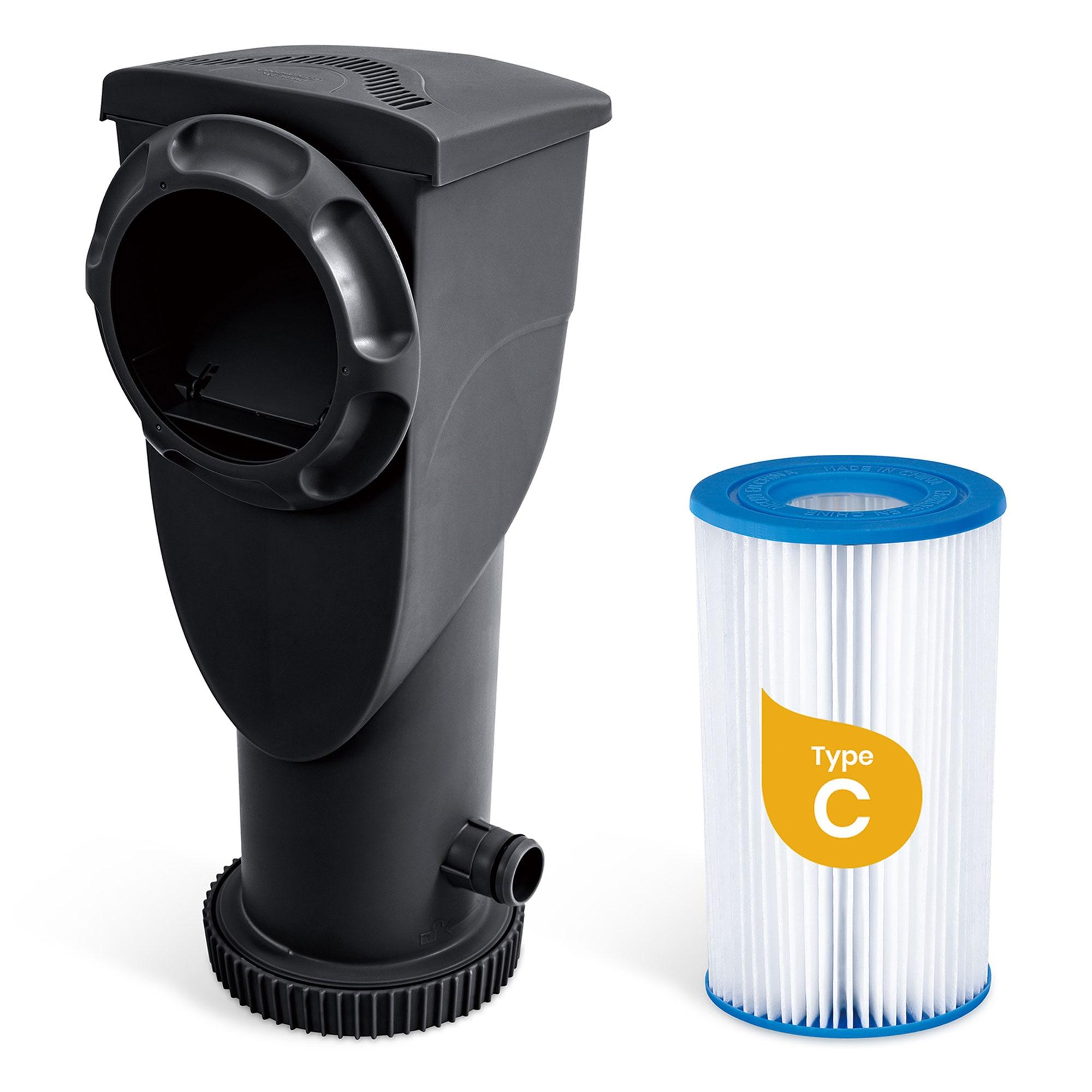 Funsicle Funsicle: Oasis Designer Lap Pool - Above Ground Pool Set, Durable 3-Ply, Powerful Filtration System, SureStep Ladder, For 6-7 People