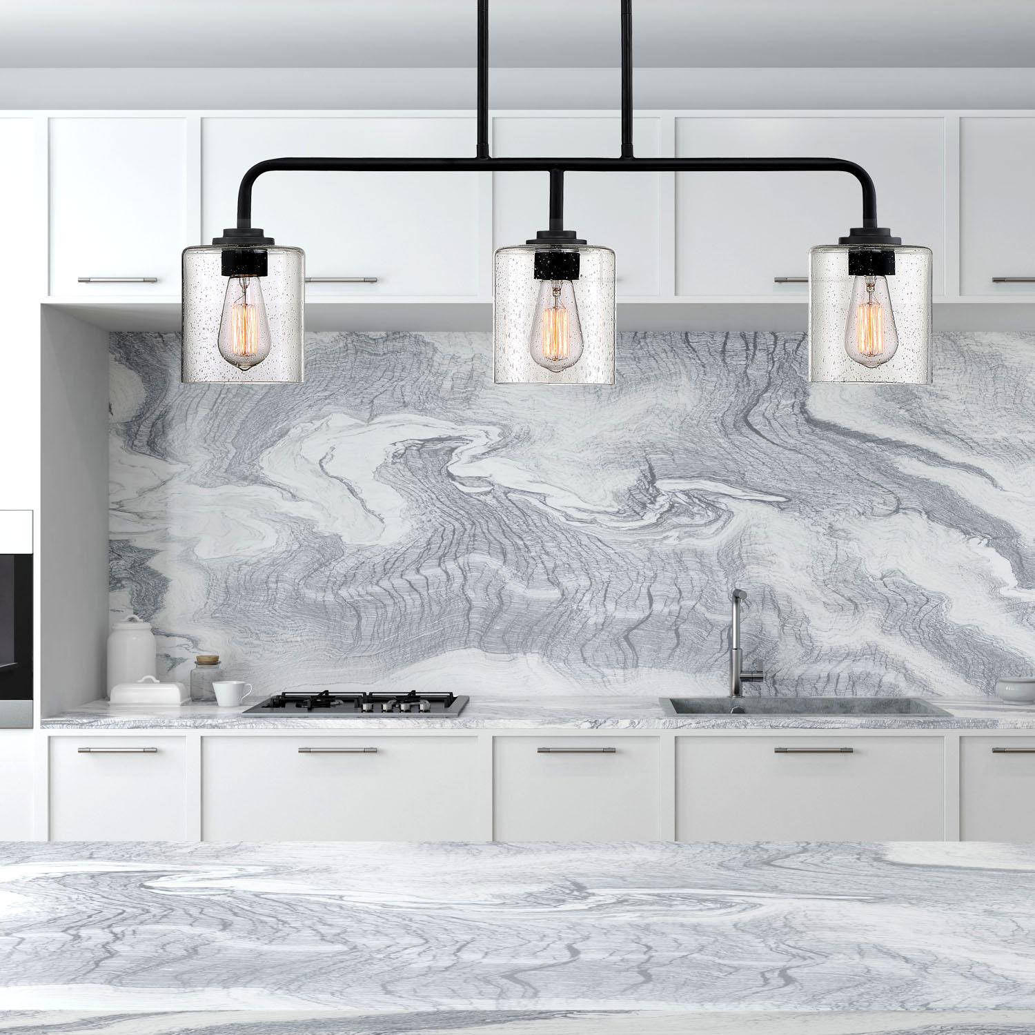 Designers Fountain - Three Light Island Pendant - Logan - Three Light Island -