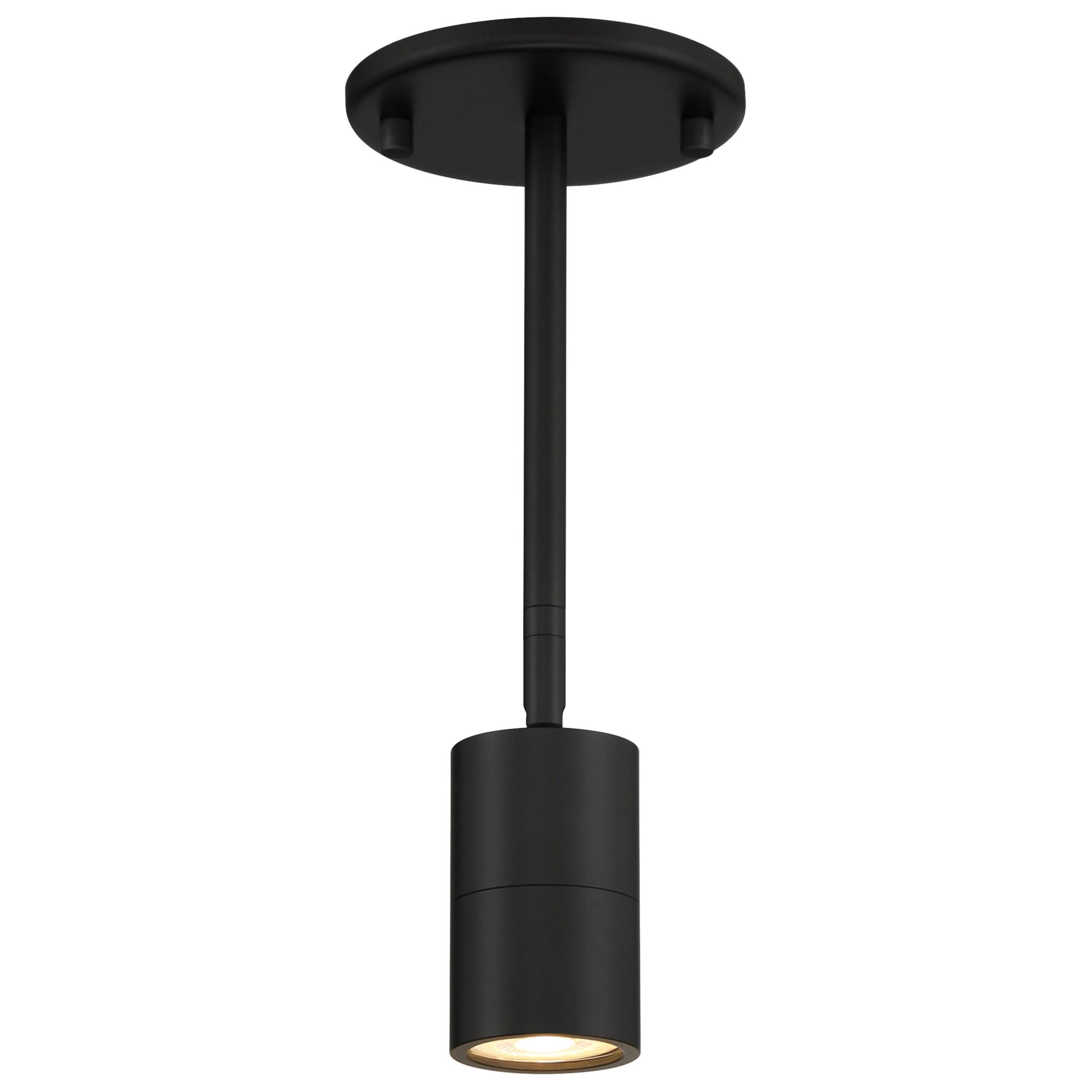 Access Lighting 72010LEDDLP-MBL Cafe 1 Light LED Wall or Ceiling Spotlight, Matte Black