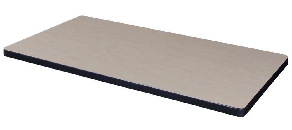 48" x 30" Standard Rectangle Table Top- Cherry/Maple