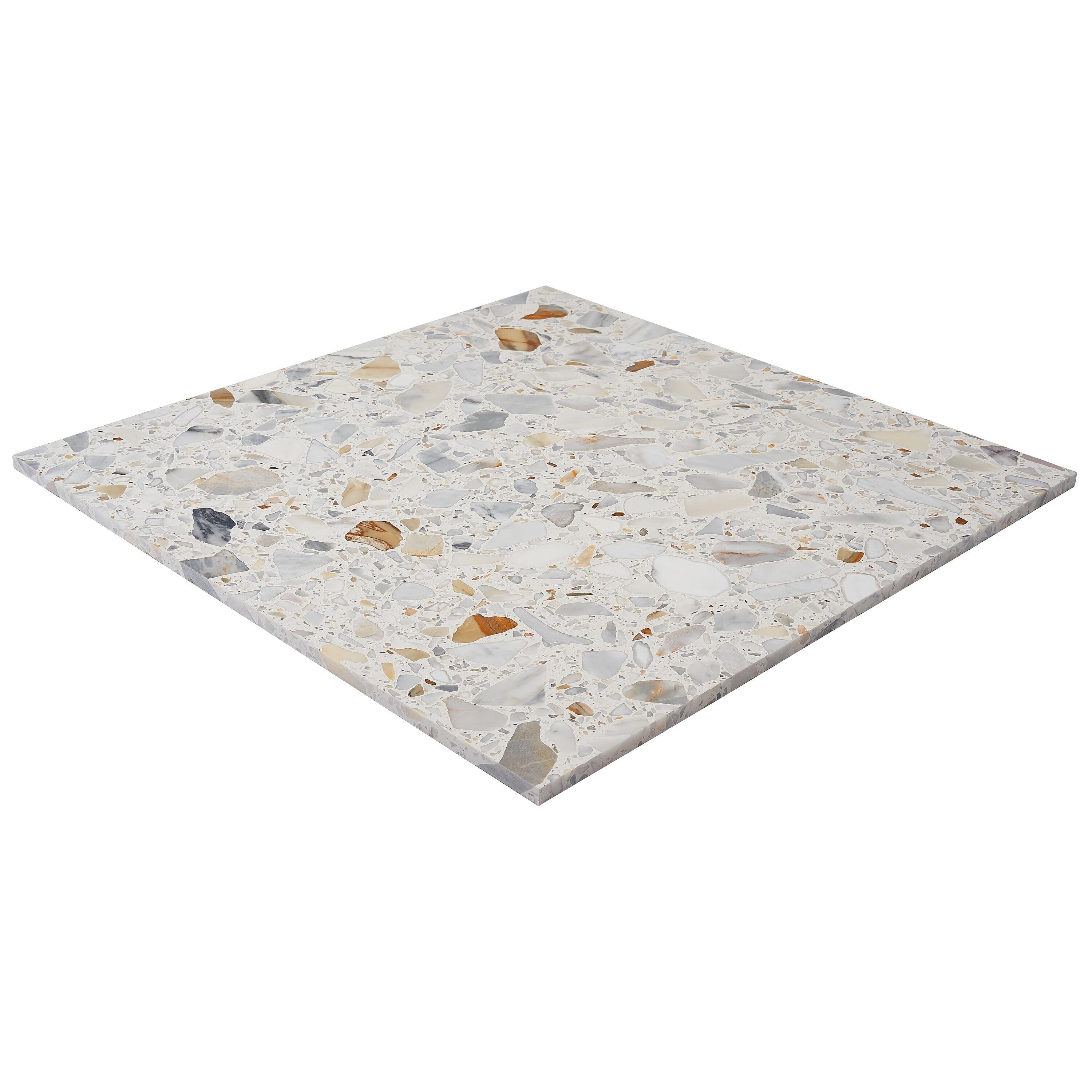 Brezza Terrazzo 23.62 in. x 23.62 in. Honed Terrazzo Floor and Wall Tile (3.87 Sq. Ft. / Each)