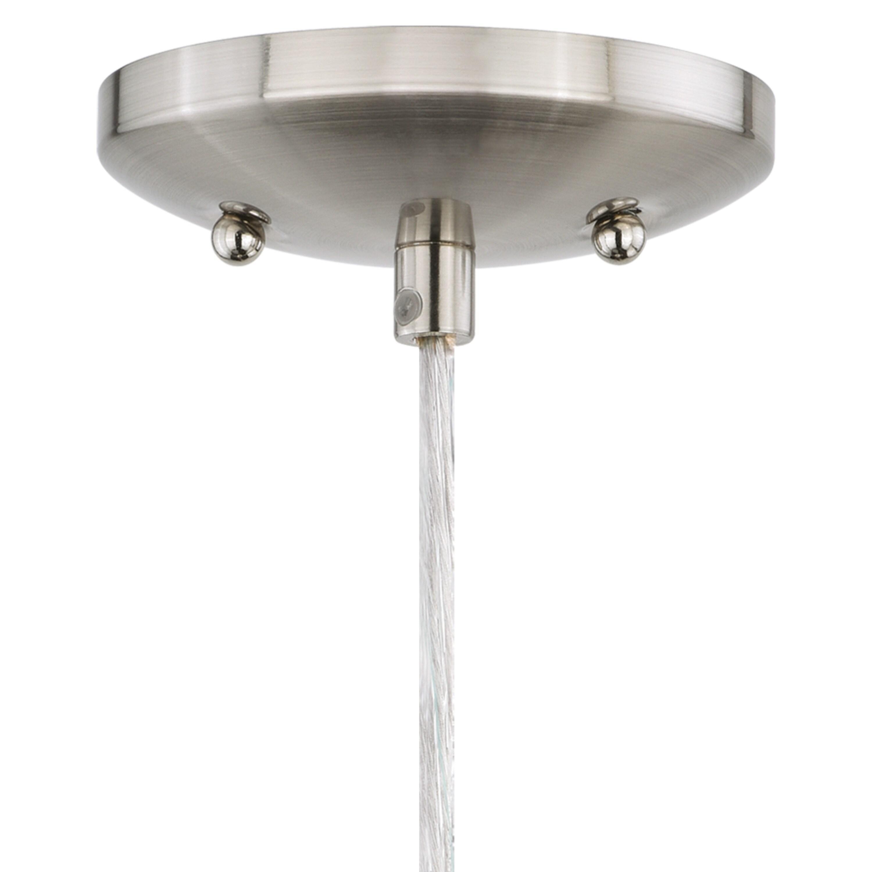 Vaxcel Milano 1 - Light Pendant in  Satin Nickel